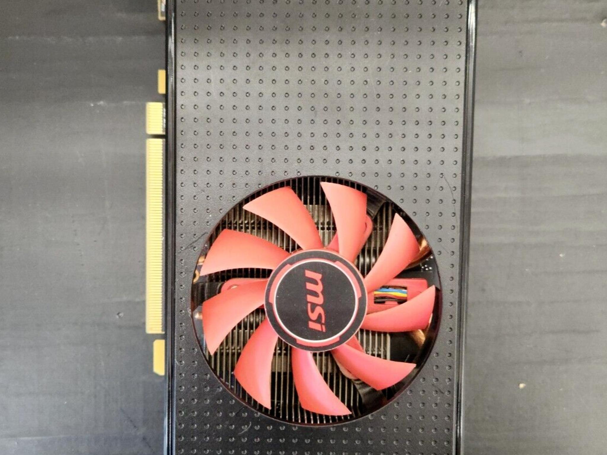 MSI Radeon RX 580 8GB GDDR5 Graphics Card - DisplayPort, HDMI