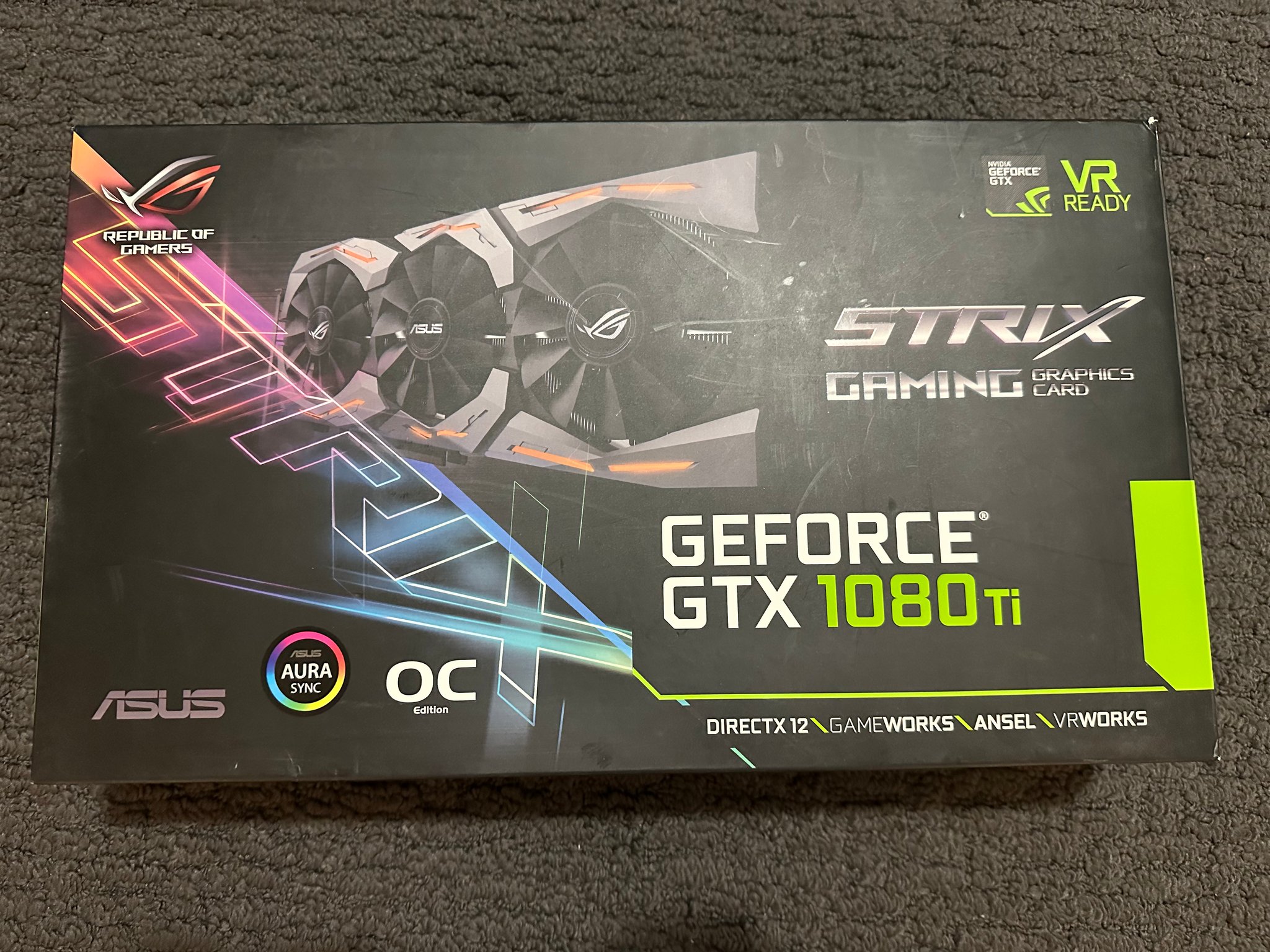 Asus ROG Strix GeForce GTX 1080 Ti Gaming OC Edition