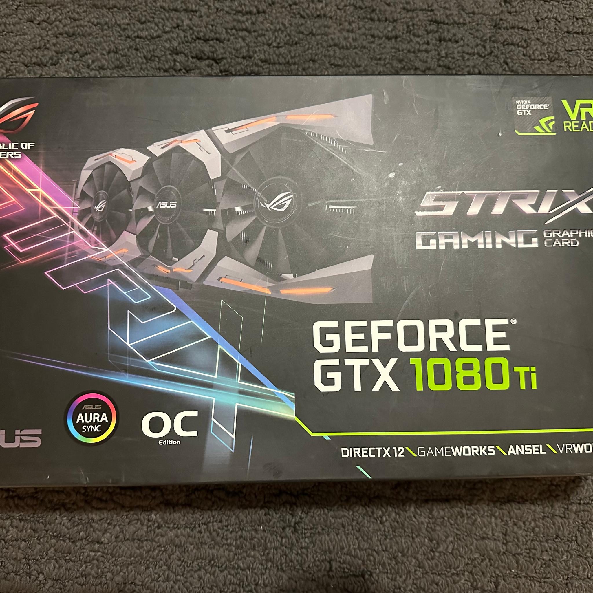 Asus ROG Strix GeForce GTX 1080 Ti Gaming OC Edition