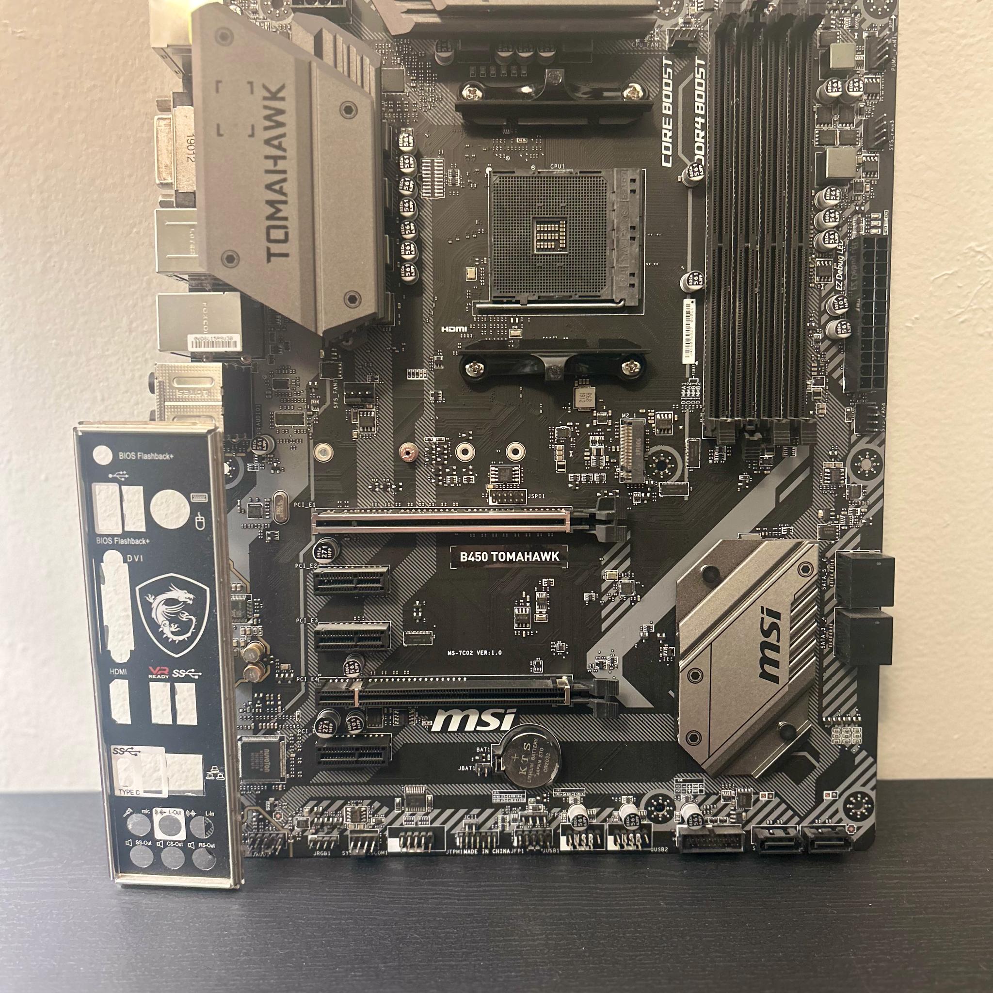 MSI B450 TOMAHAWK