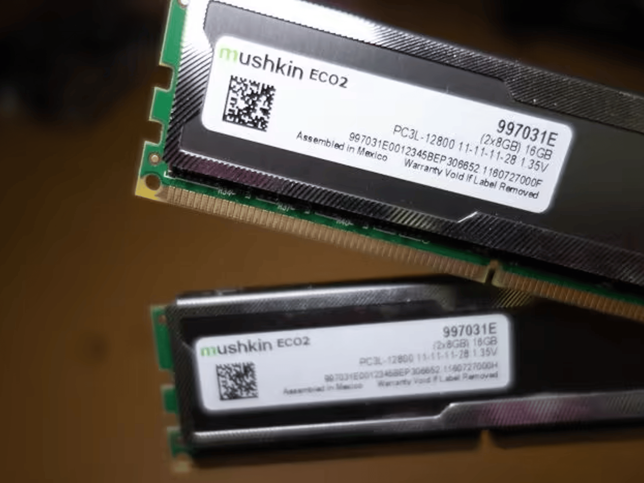 Mushkin 16GB (2x8GB) Enhanced ECO2 DDR3 DDR3L PC3L-12800 1600MHz RAM Model 997031E