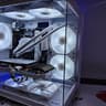 Arctic Beast Liquid cooled RIG Ryzen 7 5700G/ 32GB RAM/ 2TB SSD/ AMD RX6600