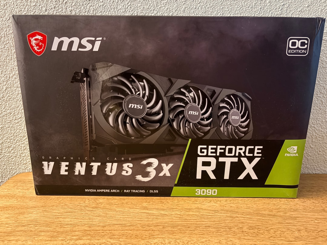 MSI GeForce RTX 3090 Ventus 3X OC 24GB GDDR6X Graphics Card - Used