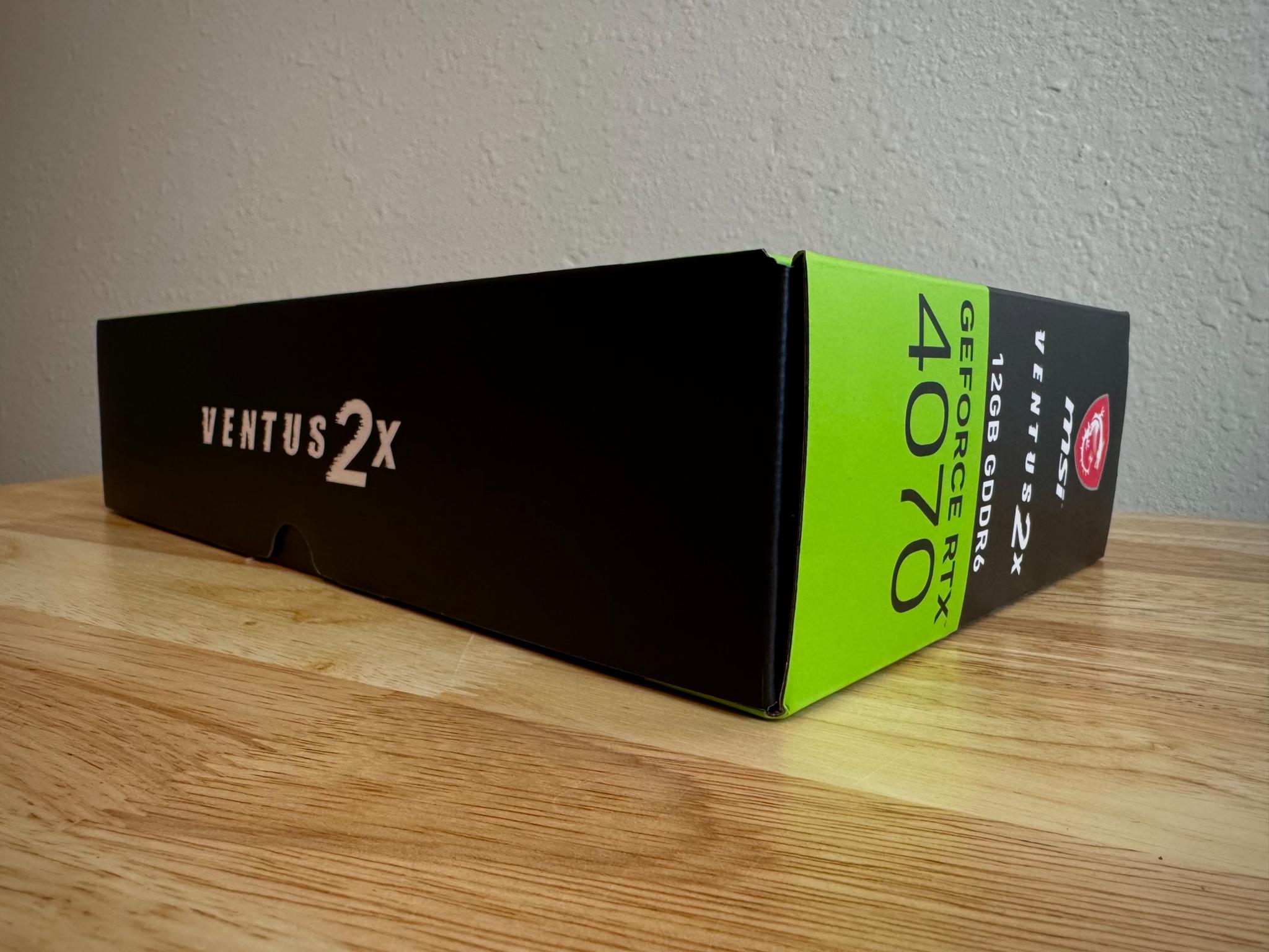 Nvidia GeForce RTX 4070 MSI Ventus2x