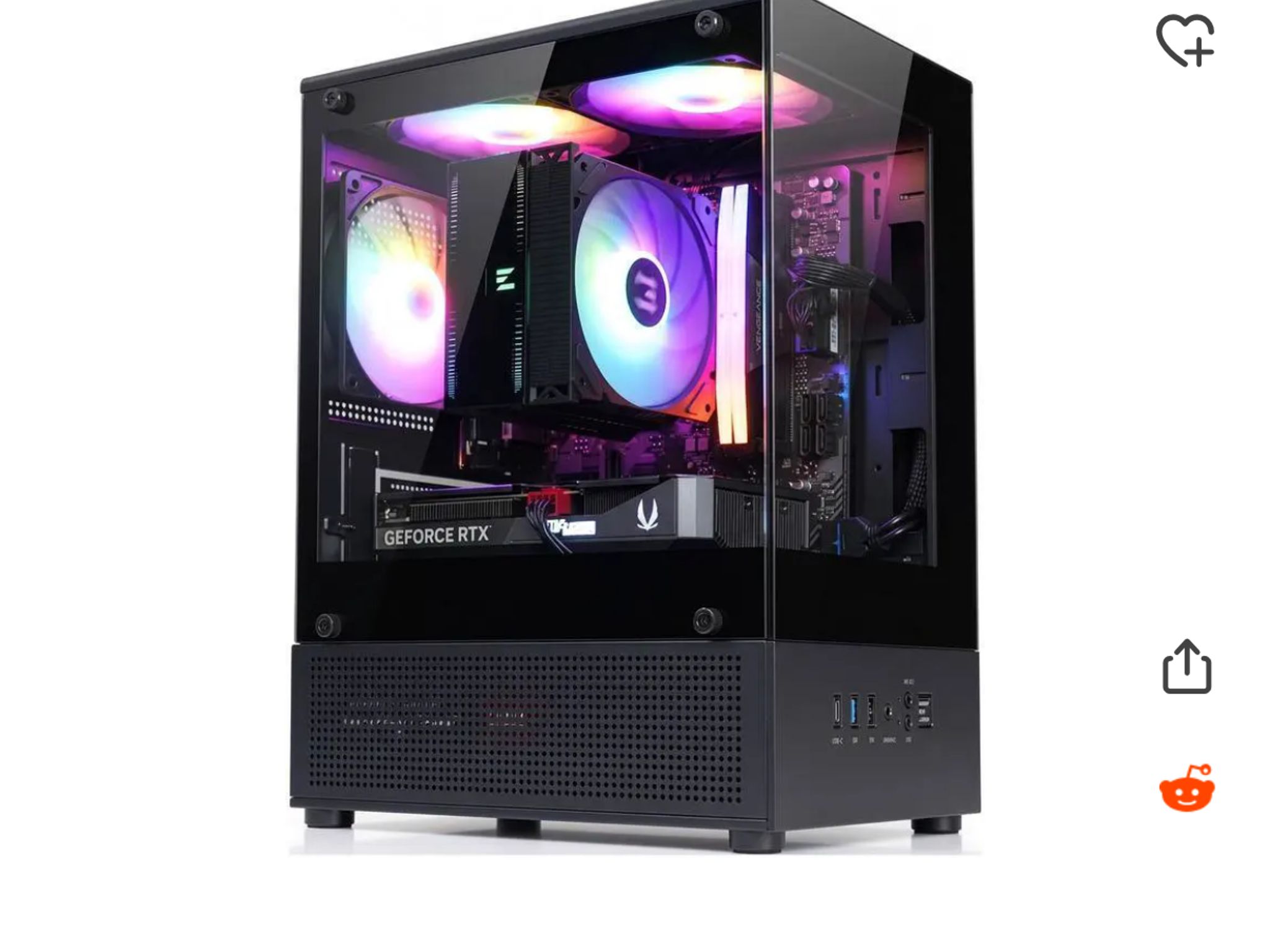 GeForce GTX 1070 Custom Gaming PC - Ryzen 5 2600X, 16GB RAM