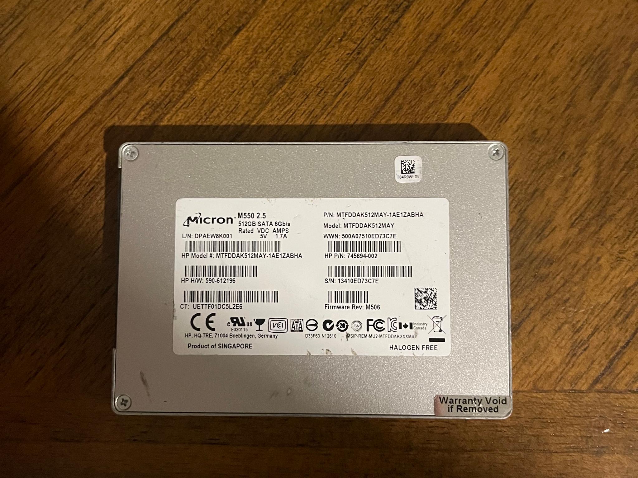 512gb sata ssd