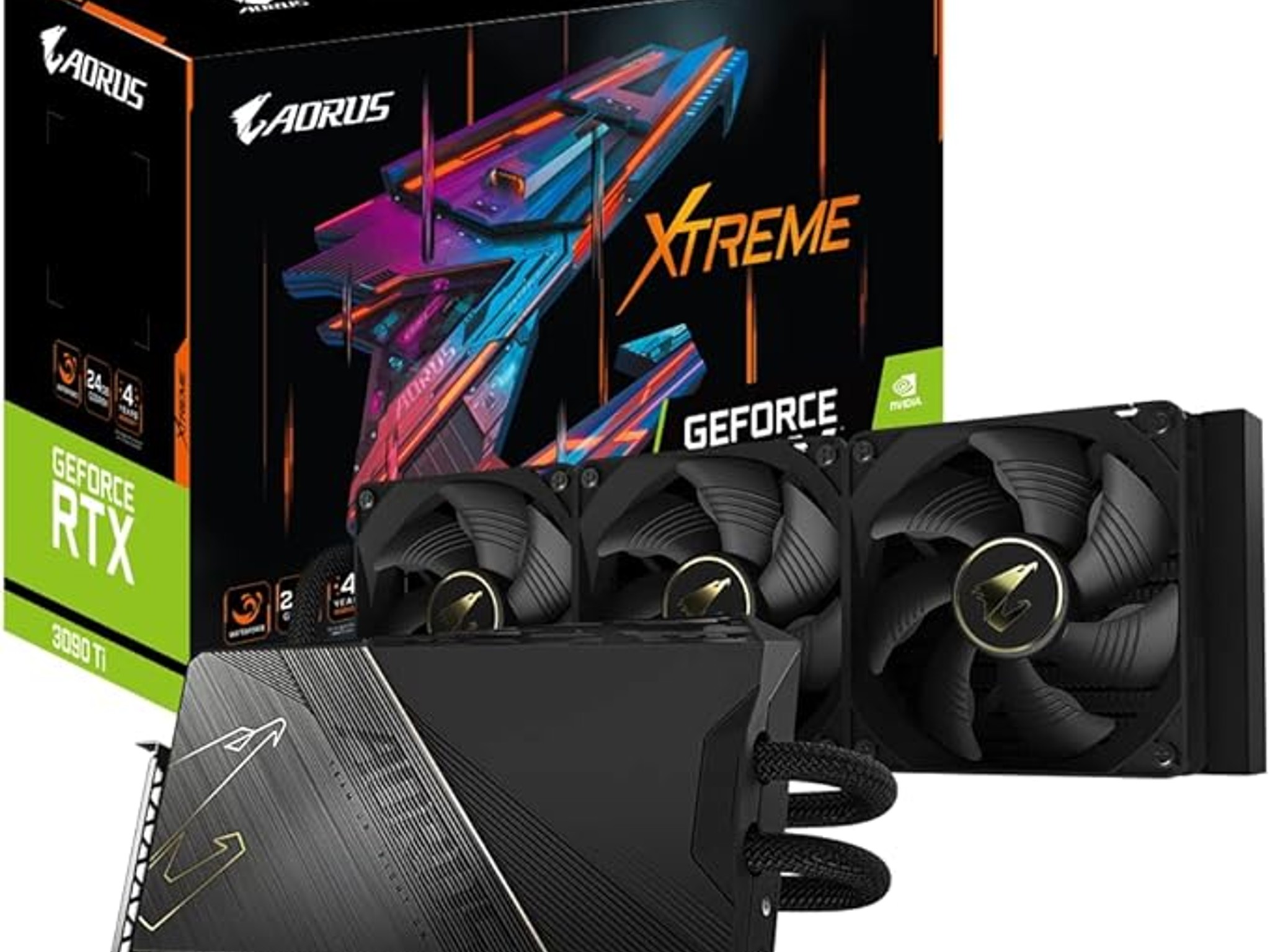 GIGABYTE AORUS GeForce RTX 3090 Ti XTREME WATERFORCE 24GB