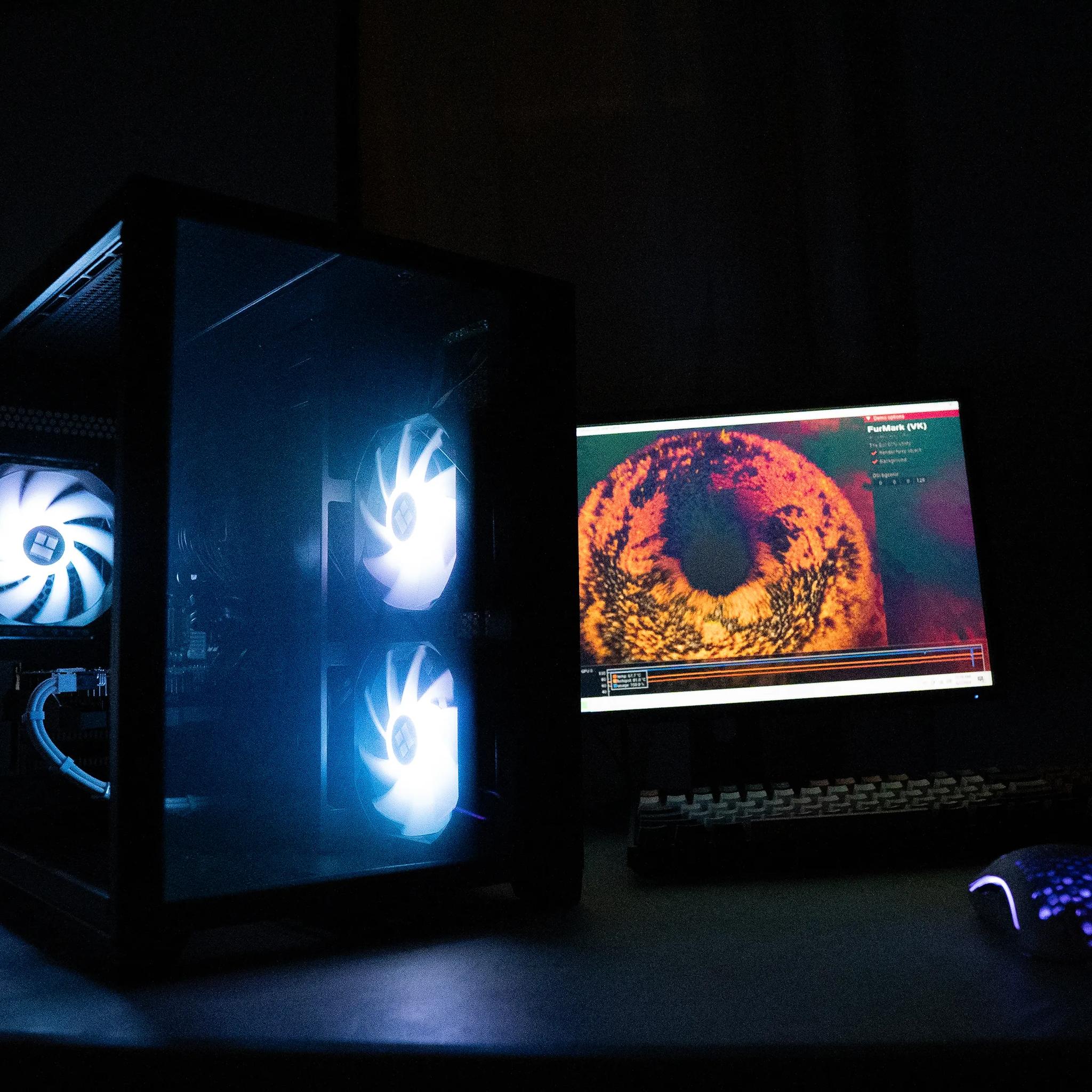⛈️❄️ | GTX 1650 SUPER OC | INTEL i7 4790 | 16GB RAM | 1TB | Arctic Snow