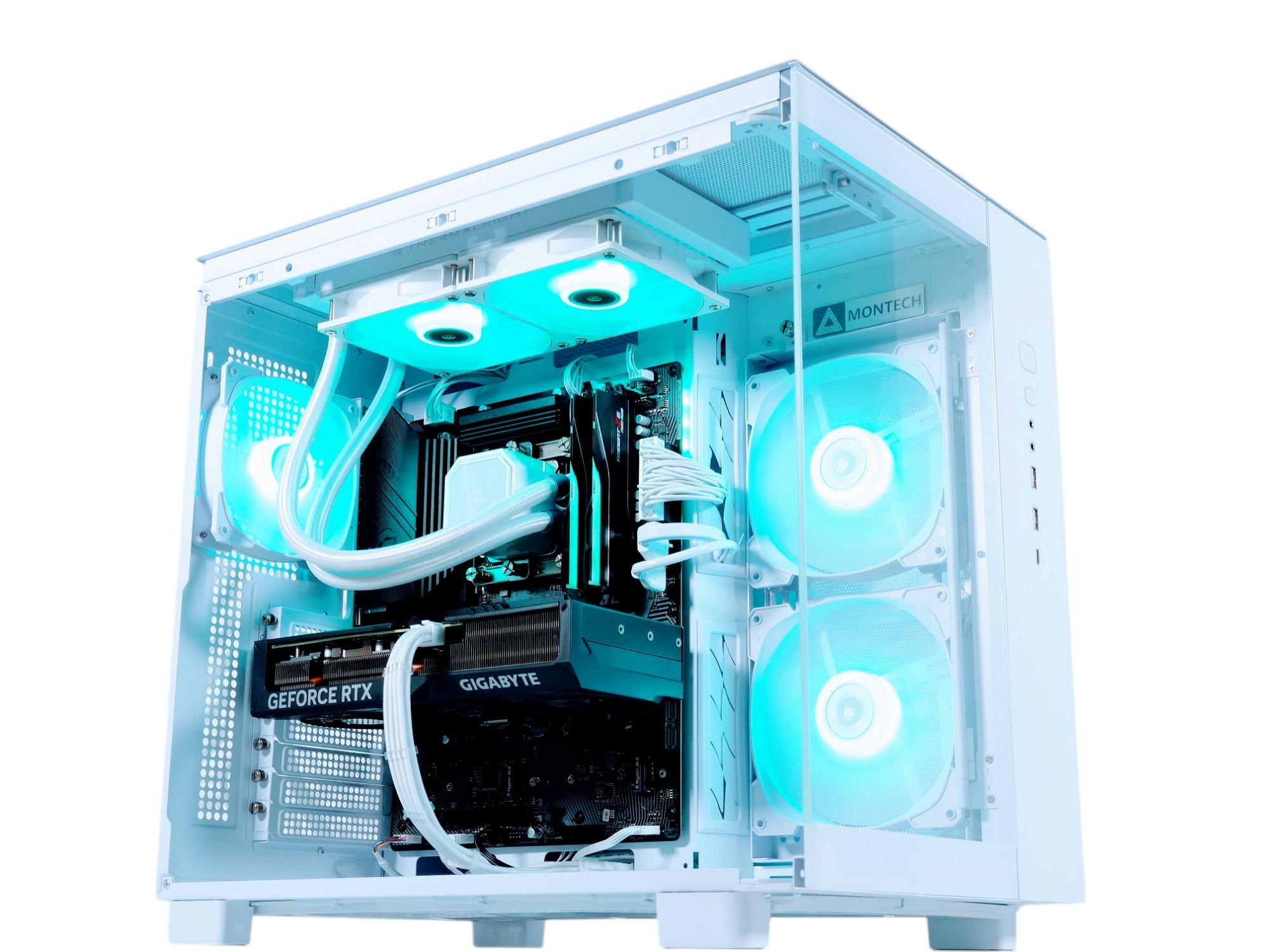 🏆Liquid cooled Gaming PC❇️ Nvidia RTX 4070  12GB❇️ Intel 13600KF 14-Core❇️ 32GB DDR5❇️1TB SSD