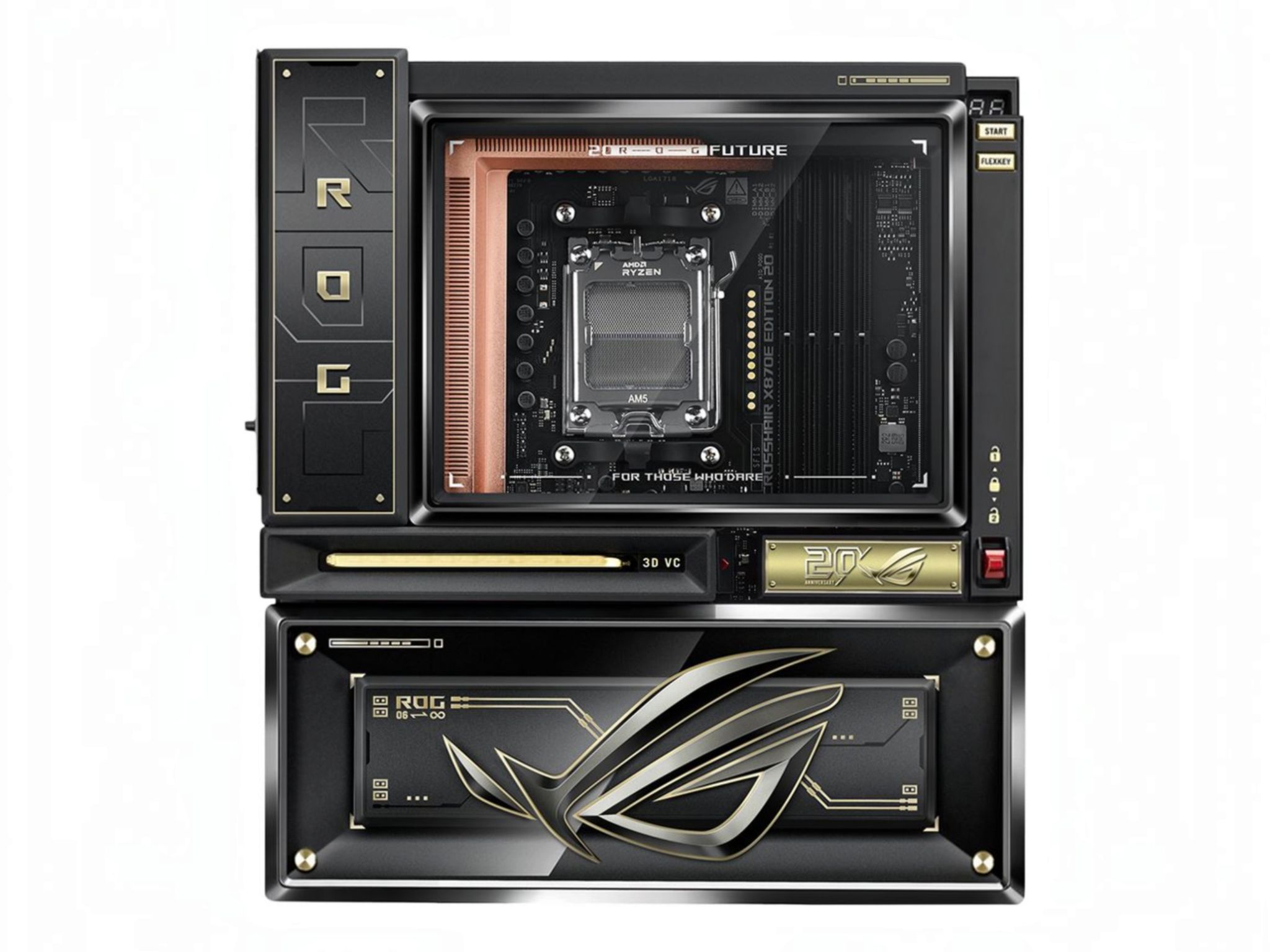 Asus ROG Crosshair X870E Edition 20 ( Motherboard + Cooler Bundle )