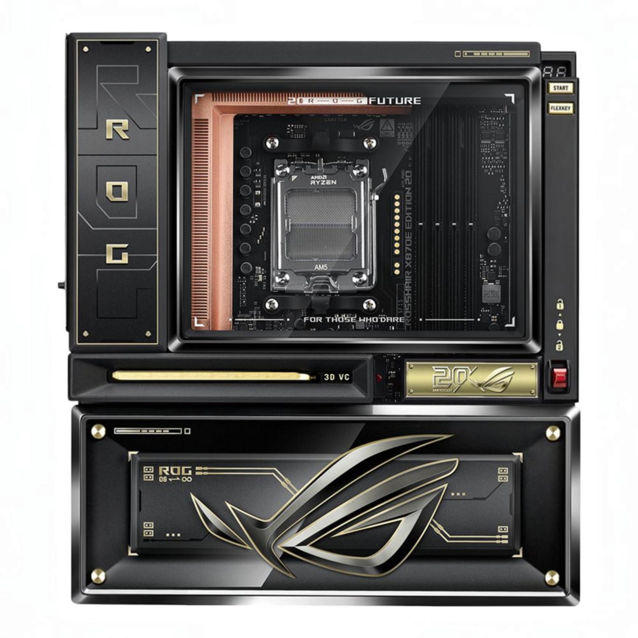 Asus ROG Crosshair X870E Edition 20 ( Motherboard + Cooler Bundle )