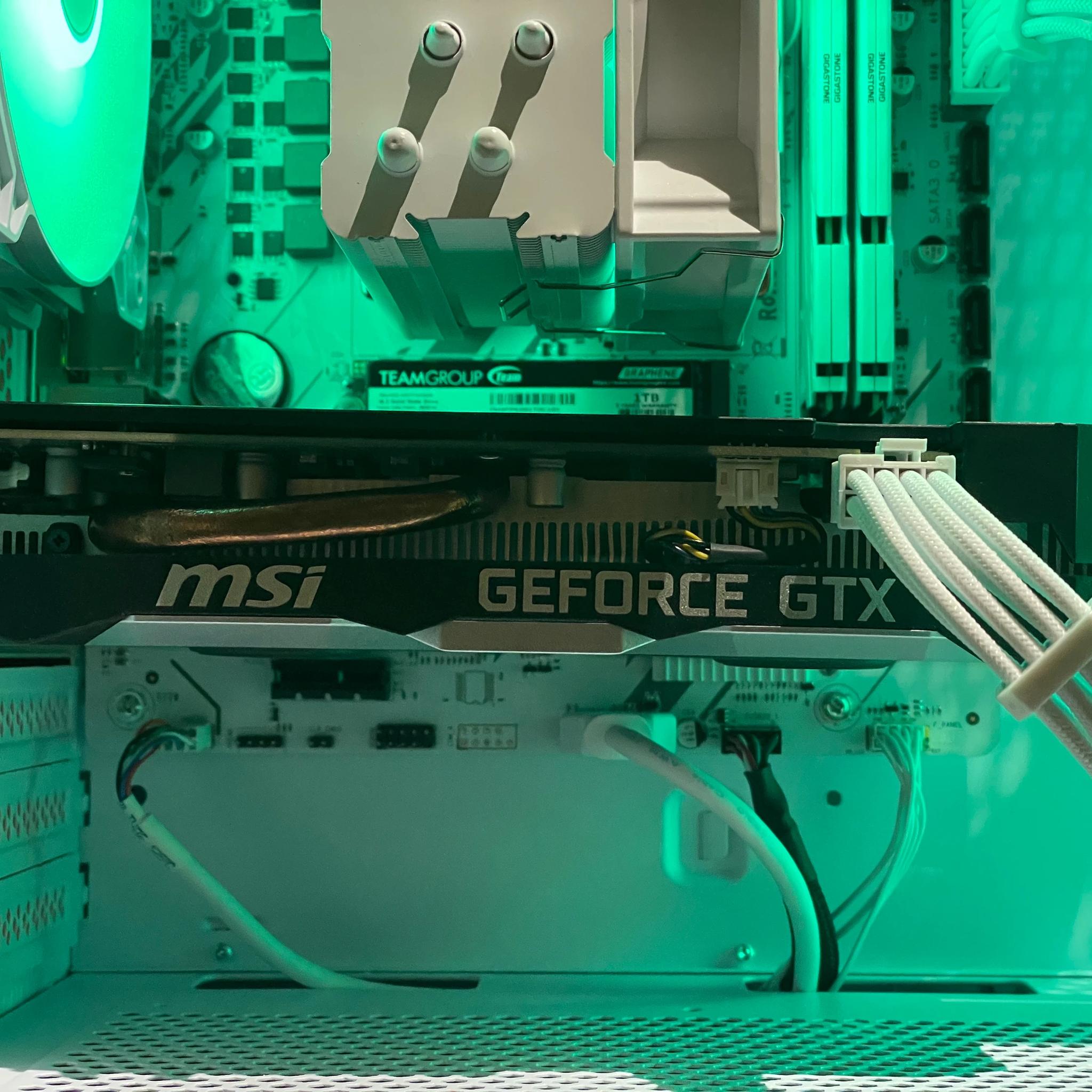 🔥White Value Gaming PC - GTX 1660 SUPER | Ryzen 5 | 16GB RAM | 1TB SSD | RGB 🔥