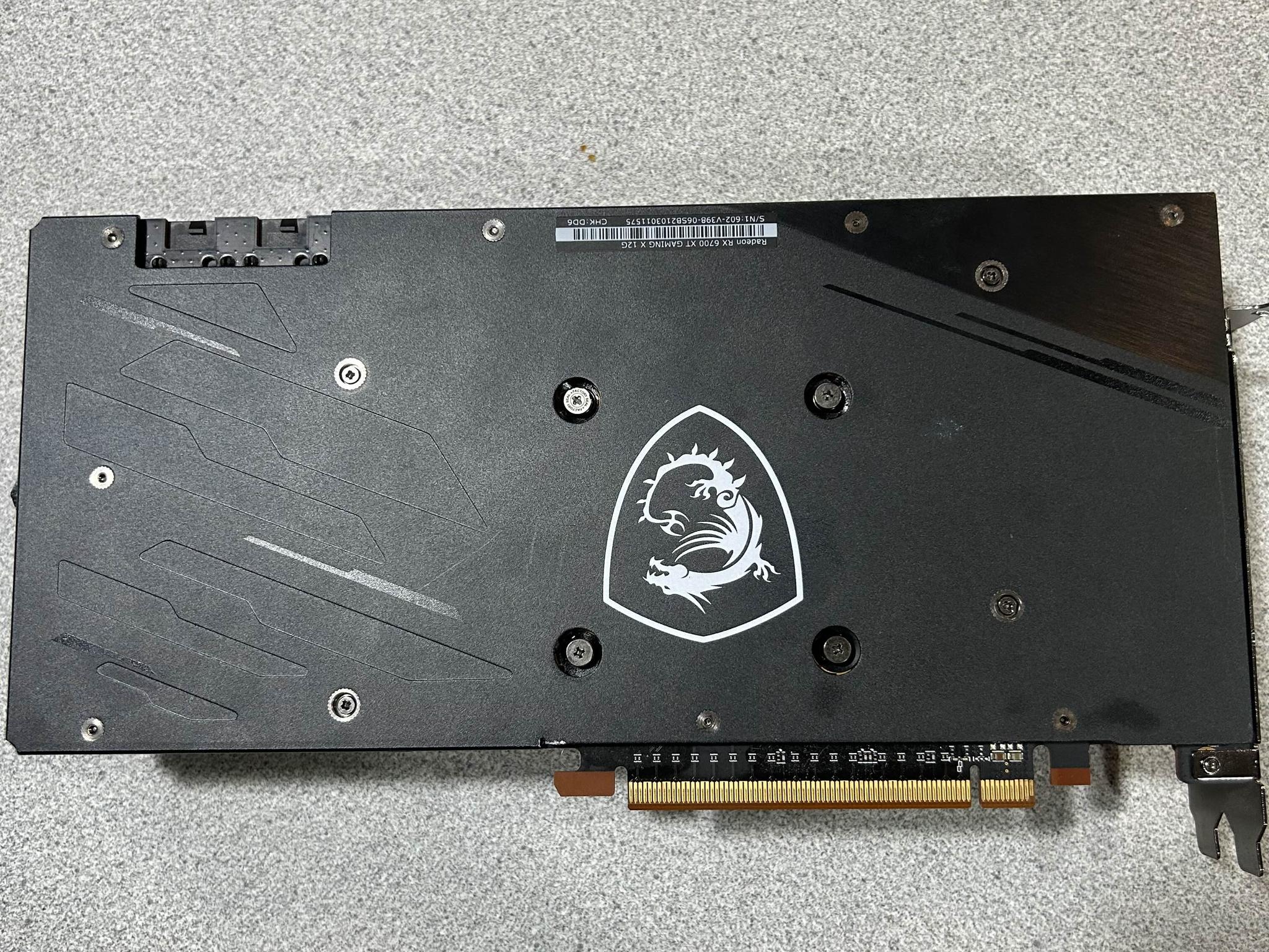 *READ DESC OVERHEATING ISSUE BUT WORKS* RX 6700XT