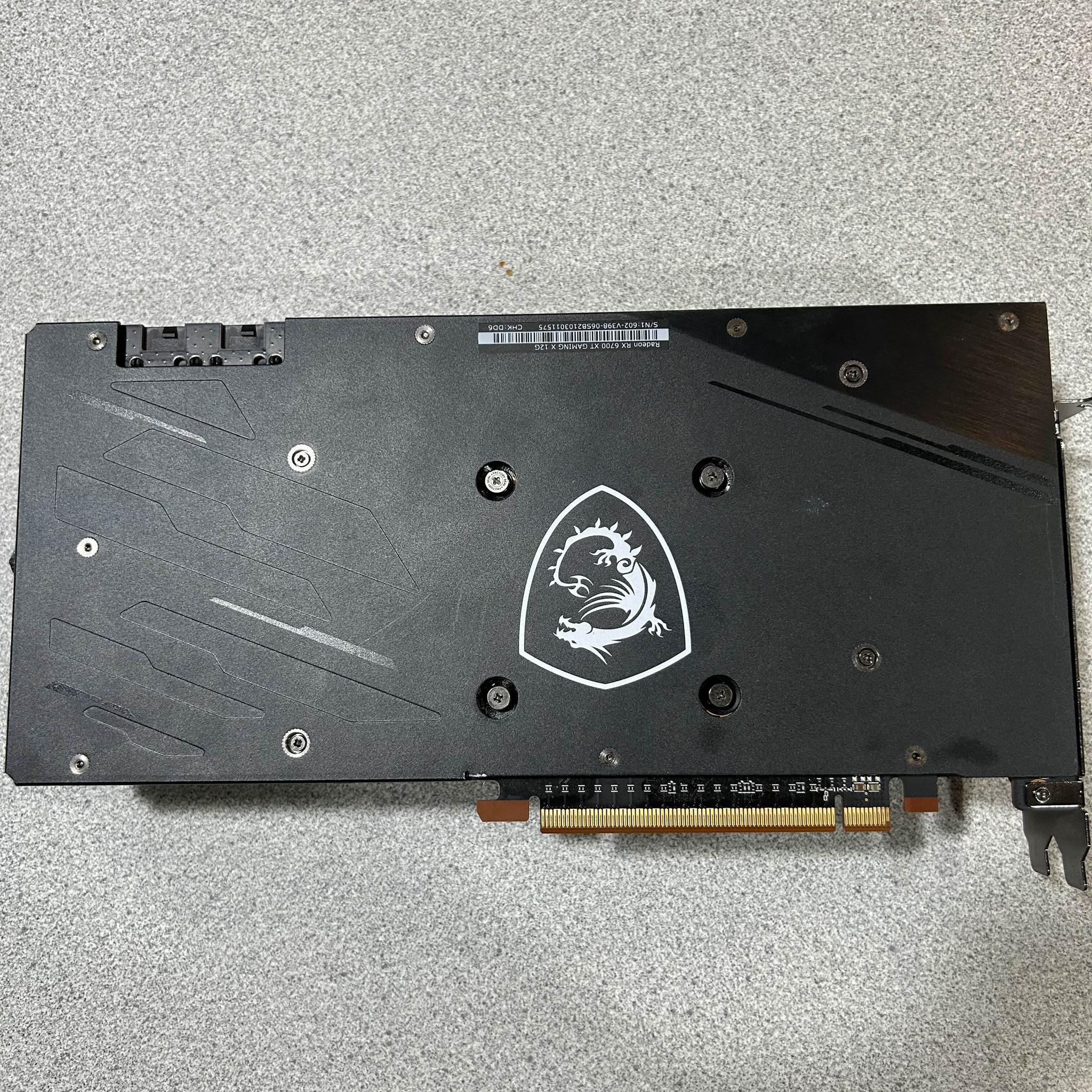 *READ DESC OVERHEATING ISSUE BUT WORKS* RX 6700XT