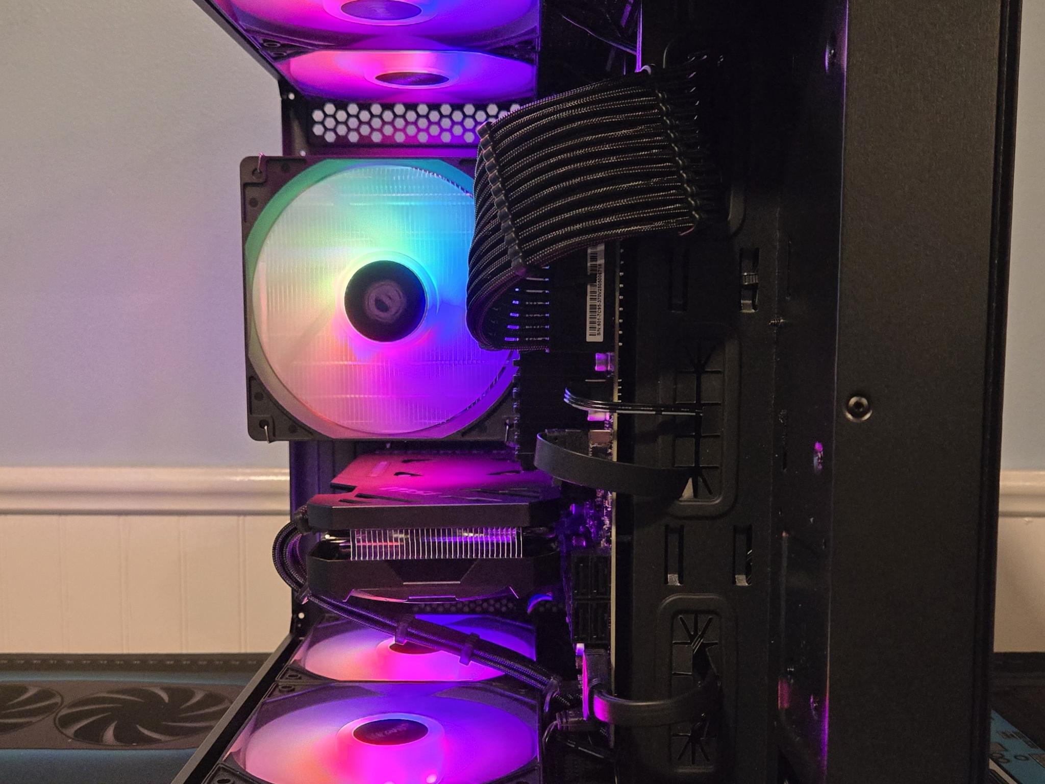 🖥️1080 Gaming PC🖥️ |Ryzen 5 5500|RTX 4060 8GB|32GB DDR4|1TB SSD| Wifi/BT|Win 11 Pro