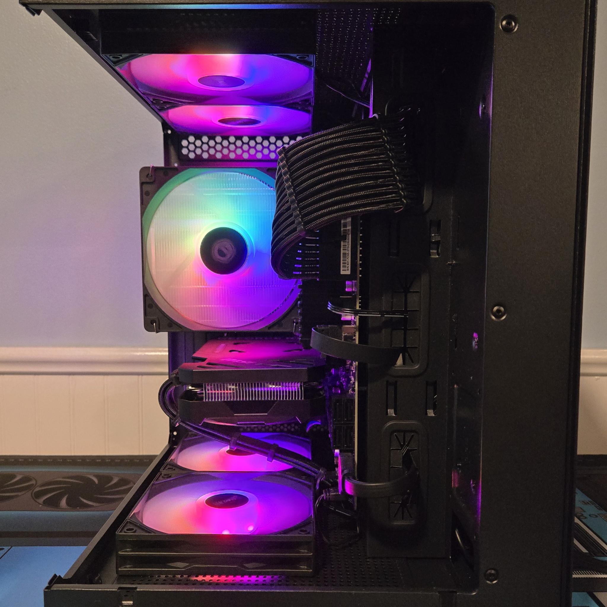 🖥️1080 Gaming PC🖥️ |Ryzen 5 5500|RTX 4060 8GB|32GB DDR4|1TB SSD| Wifi/BT|Win 11 Pro