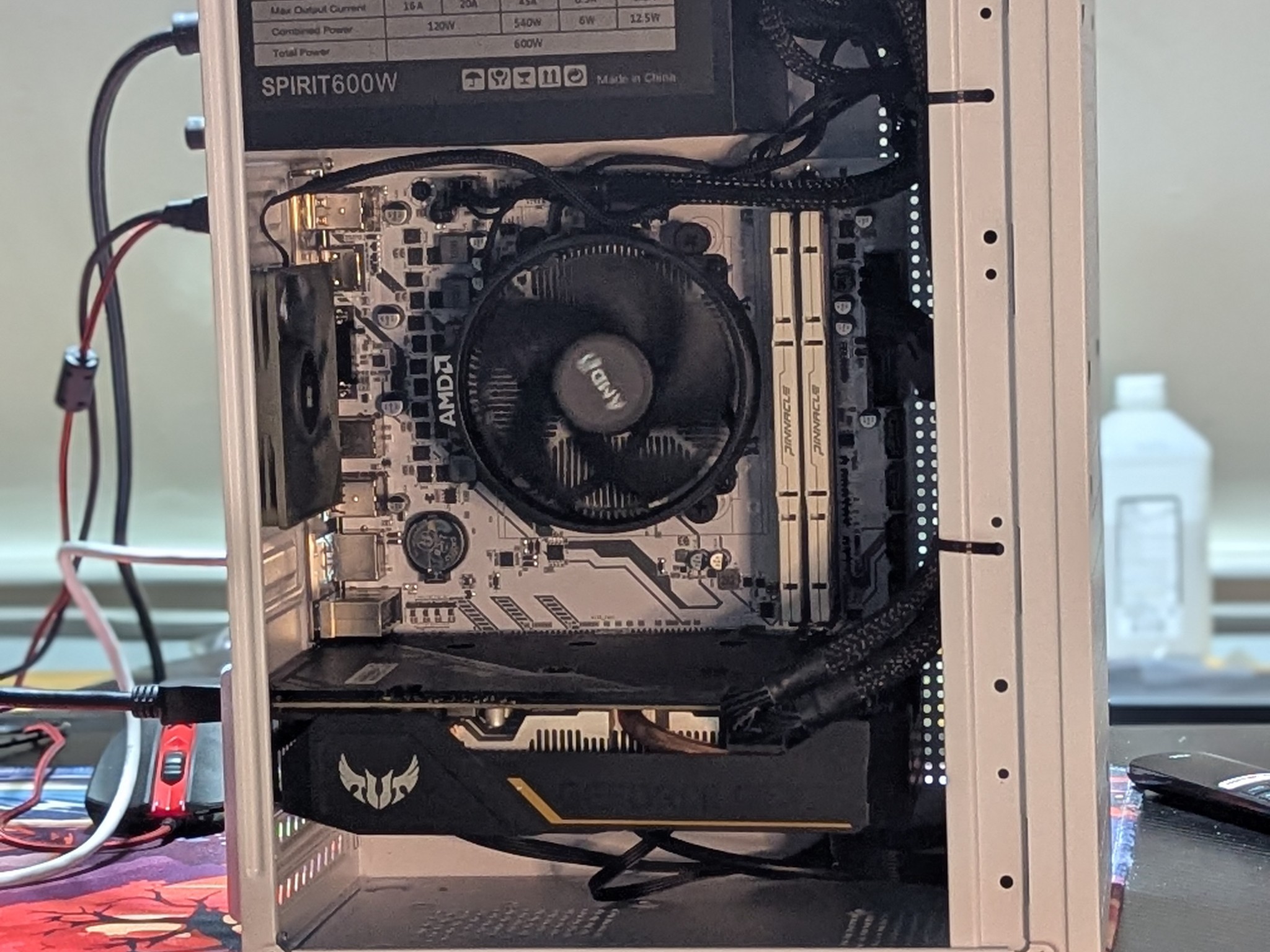GAMING PC|AMD RYZEN 5 5500|ASUS TUF GAMING 1660 SUPER|16GB DDR4 3200|512 GB NVME SSD|WINDOWS 11 PRO
