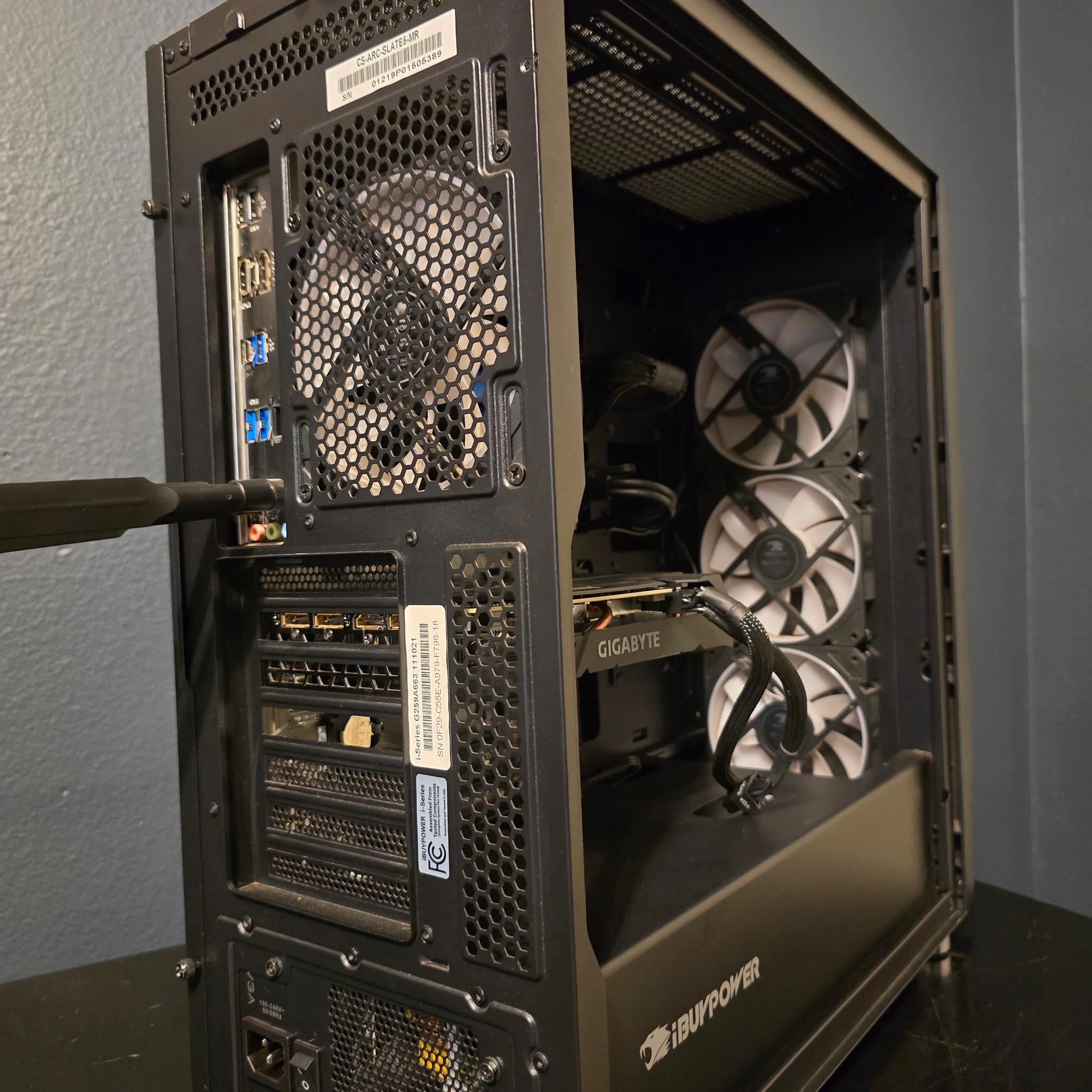 Ibuypower prebuilt- gigabyte 1660ti - Core i7-11700F, 16GB RAm