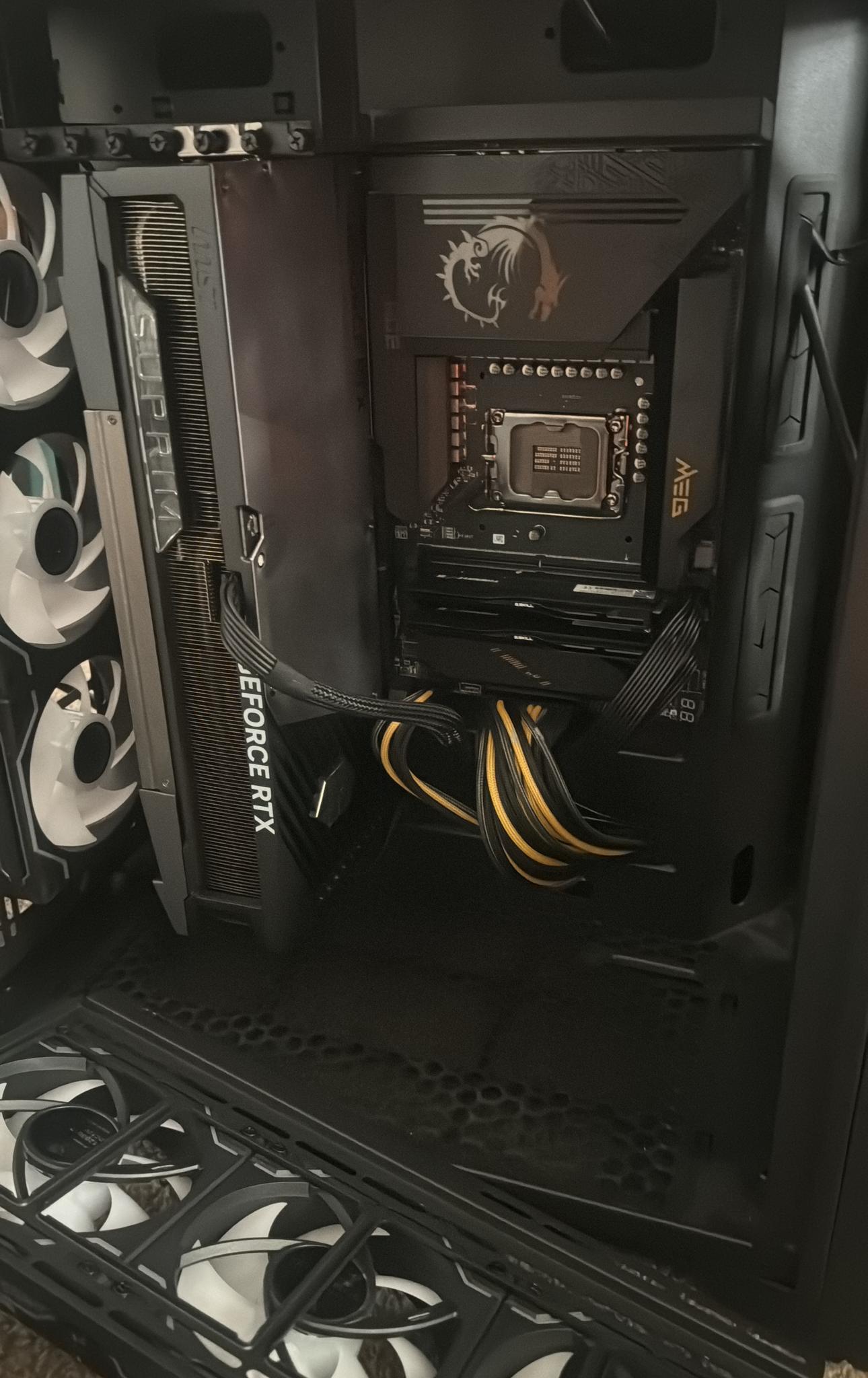 Msi z790 meg ace and intel I9 1400ks