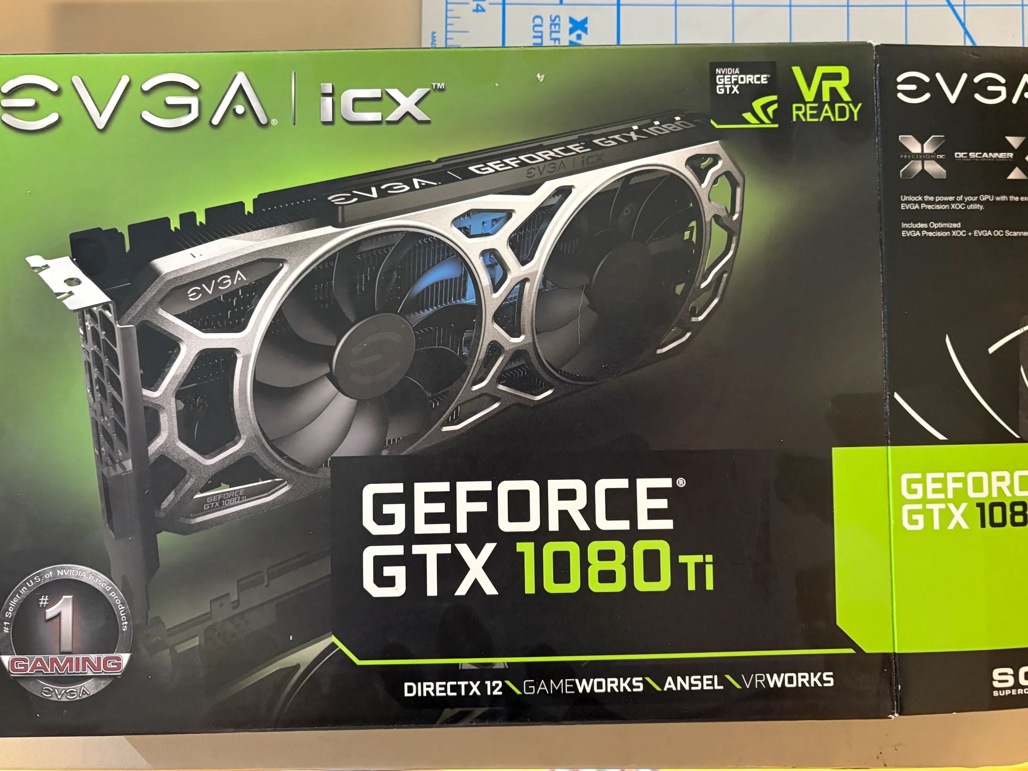 EVGA GeForce GTX 1080Ti SC2 11GB GDDR5X Video Card