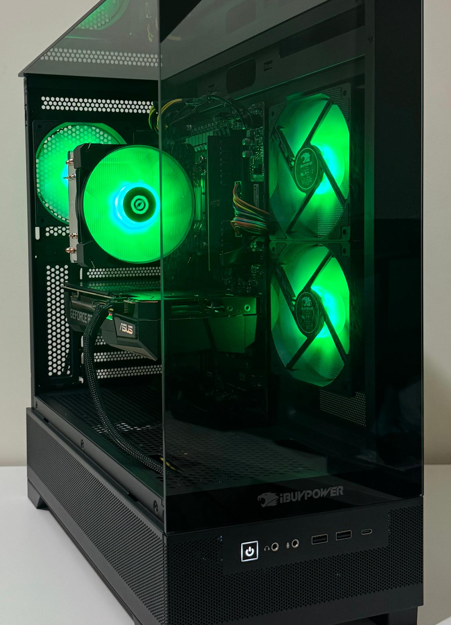 AMD Ryzen 5 9600X 32GB DDR5 RAM ASUS GeForce RTX 3060 Ti 2TB Gen4 NVMe SSD AM5 Gaming PC
