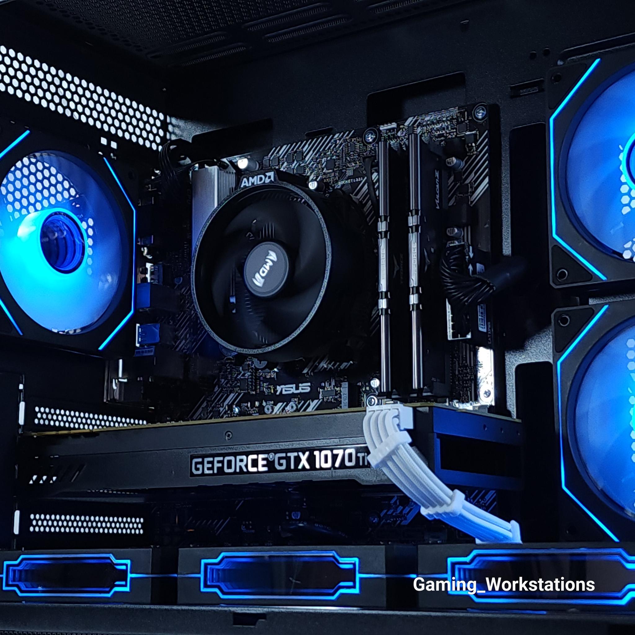 💙GTX 1070Ti ● Ryzen 3 4100 ● 1080p Gaming Computer
