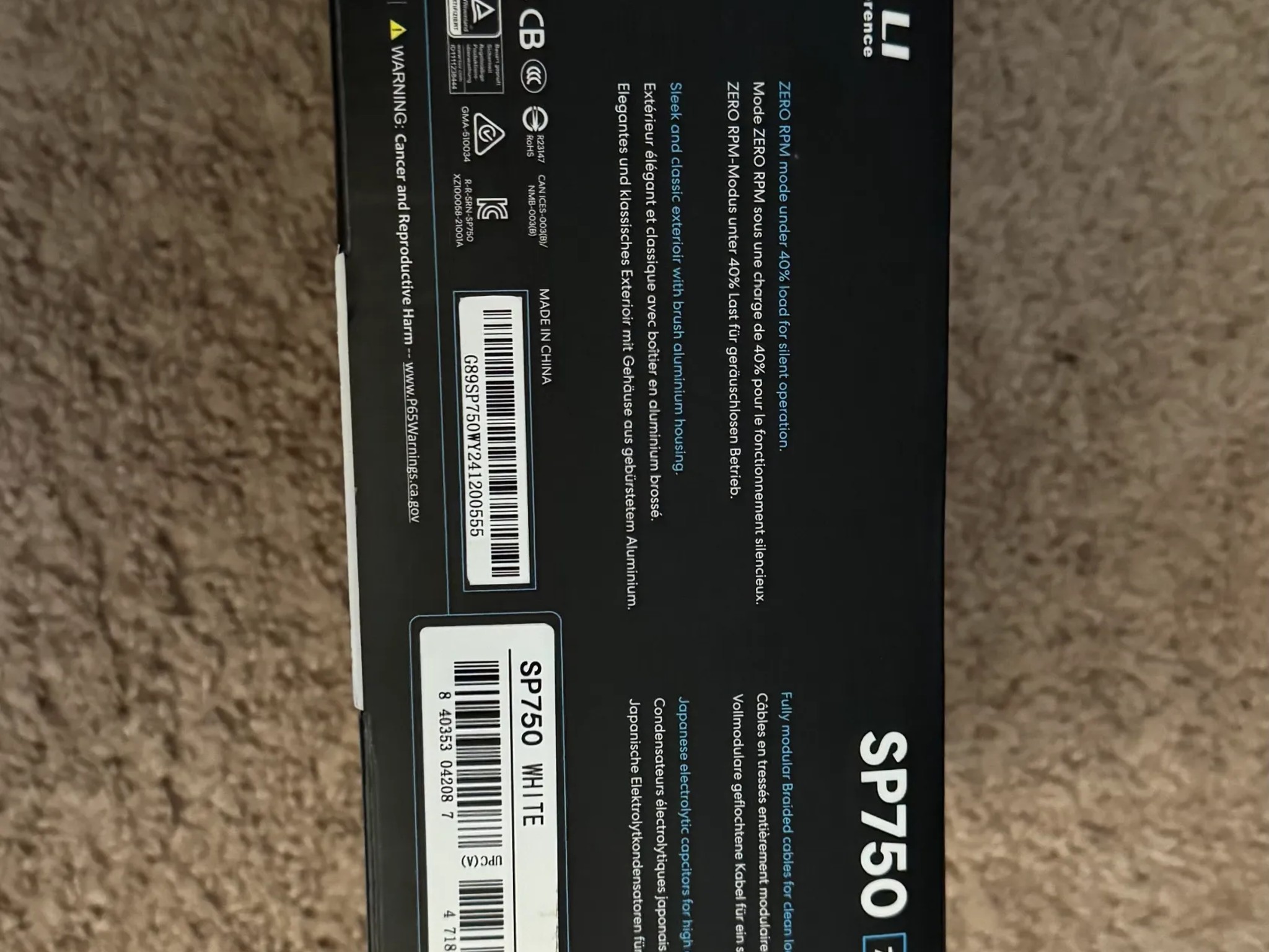 Lian Li SP750 SFX Power Supply