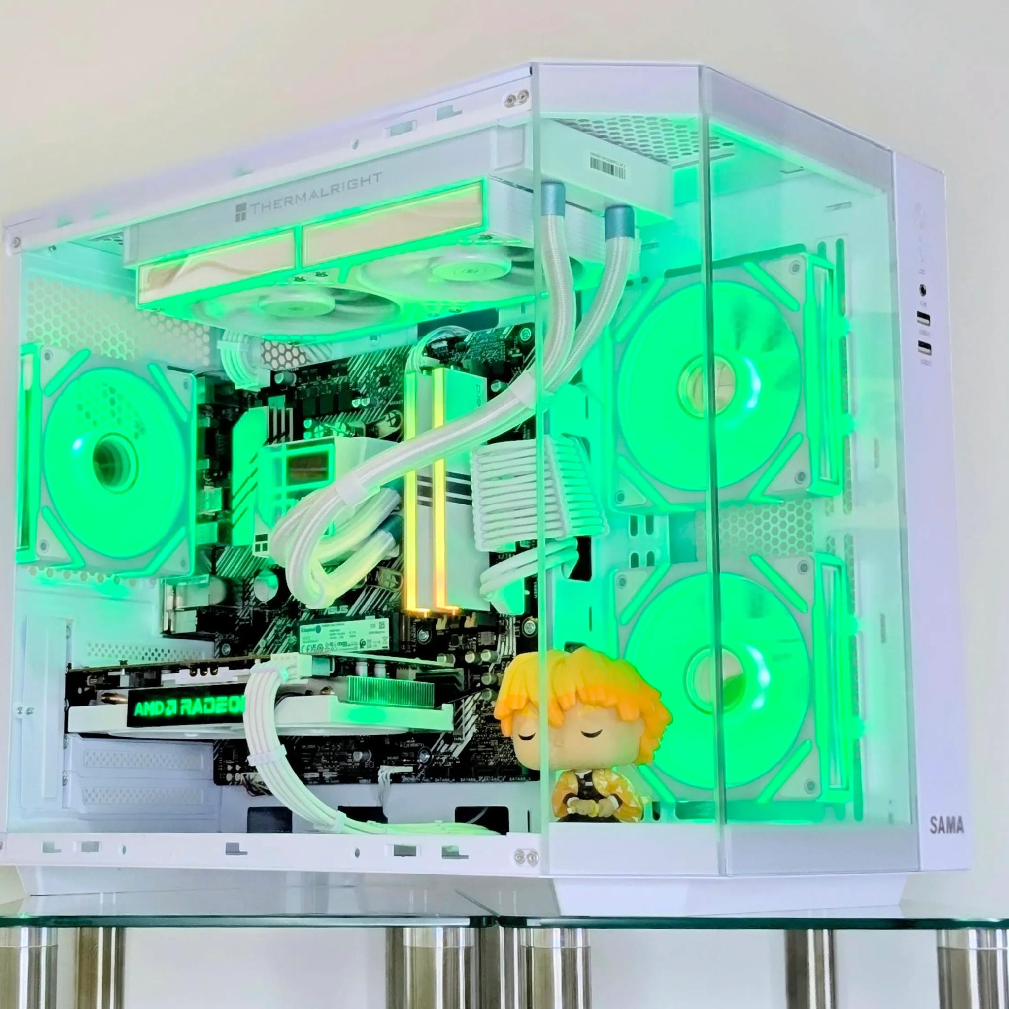 AGaTSuMa⚡️⚪️RX6600⚪️Ryzen 5 3600@4.2GHz⚪️16GB 🌈RAM ⚪️ 1TB NVMe ⚪️ Windows 11 Pro
