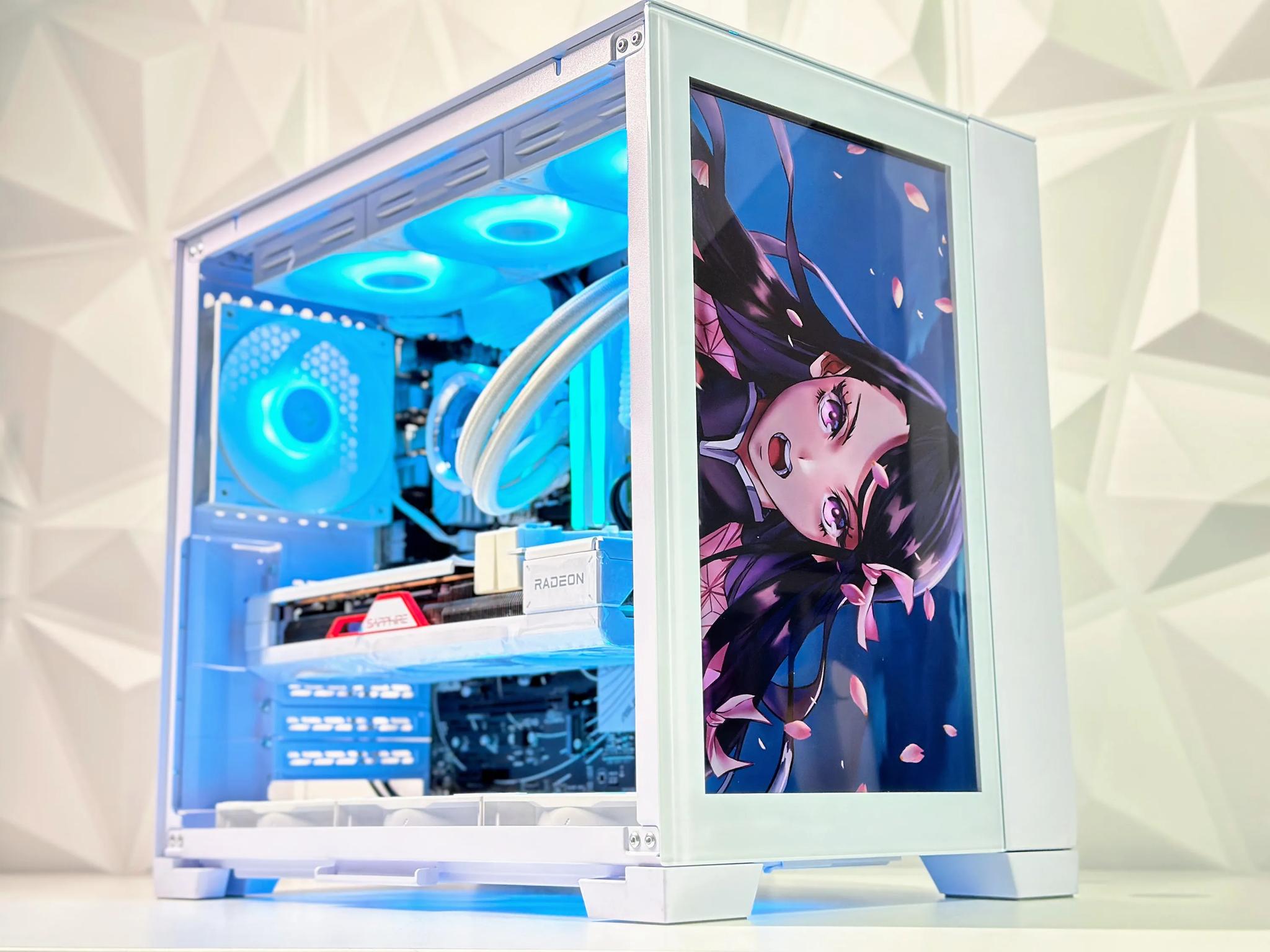 🎋🌸⚔️👺☁️Nezuko||Gaming PC-AMD RX 7800 XT 16GB❄️AMD Ryzen 5 7600 6 core❄️32GB DDR5❄️1TB NVME