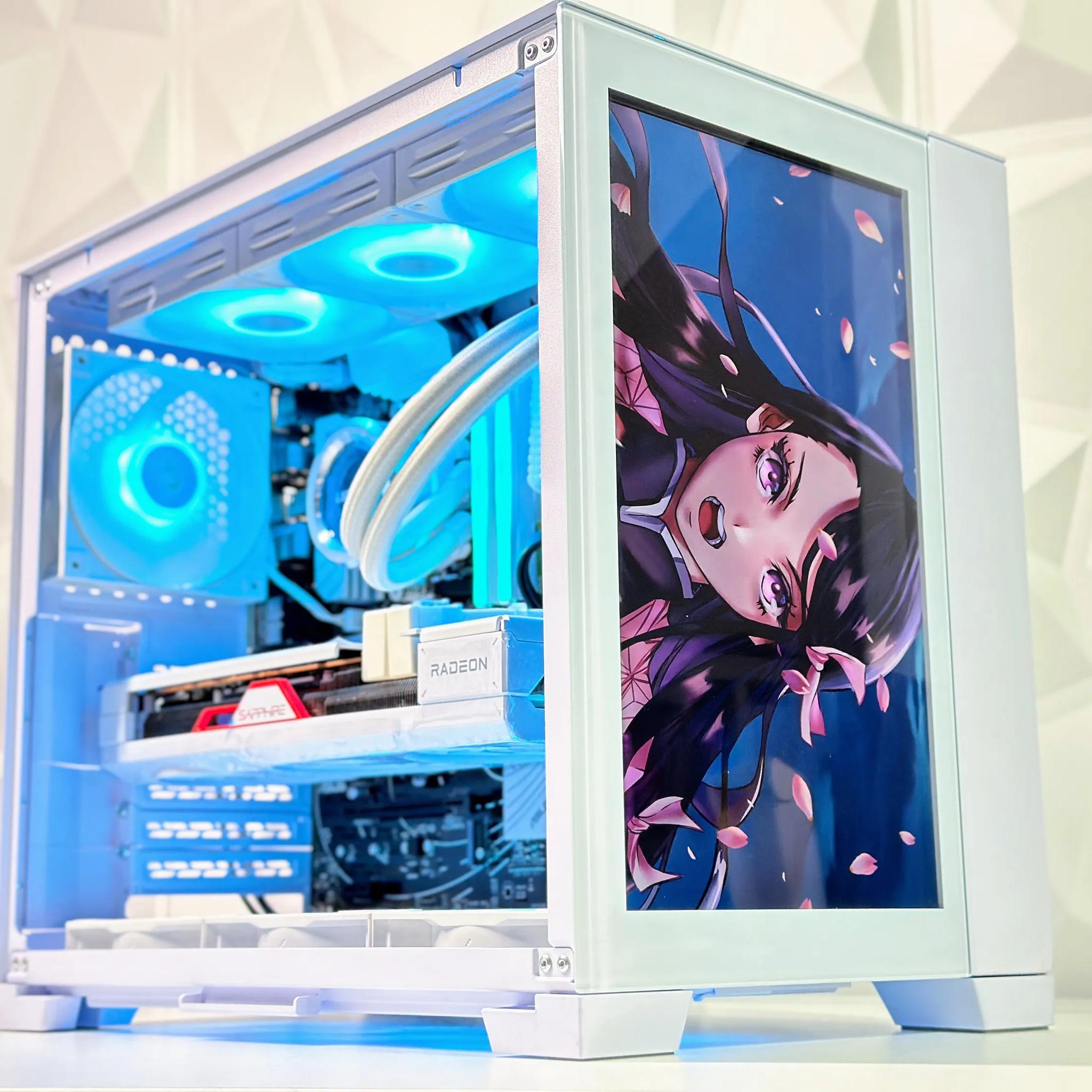🎋🌸⚔️👺☁️Nezuko||Gaming PC-AMD RX 7800 XT 16GB❄️AMD Ryzen 5 7600 6 core❄️32GB DDR5❄️1TB NVME