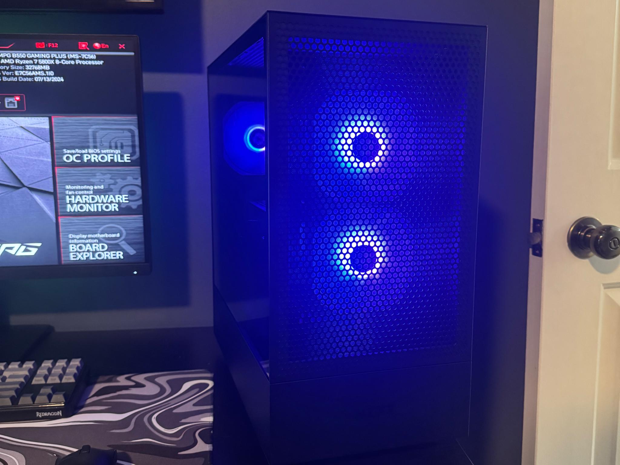 💻 Custom Gaming PC – RX 7800 XT | Ryzen 7 5800X | 32GB RAM | 1TB SSD