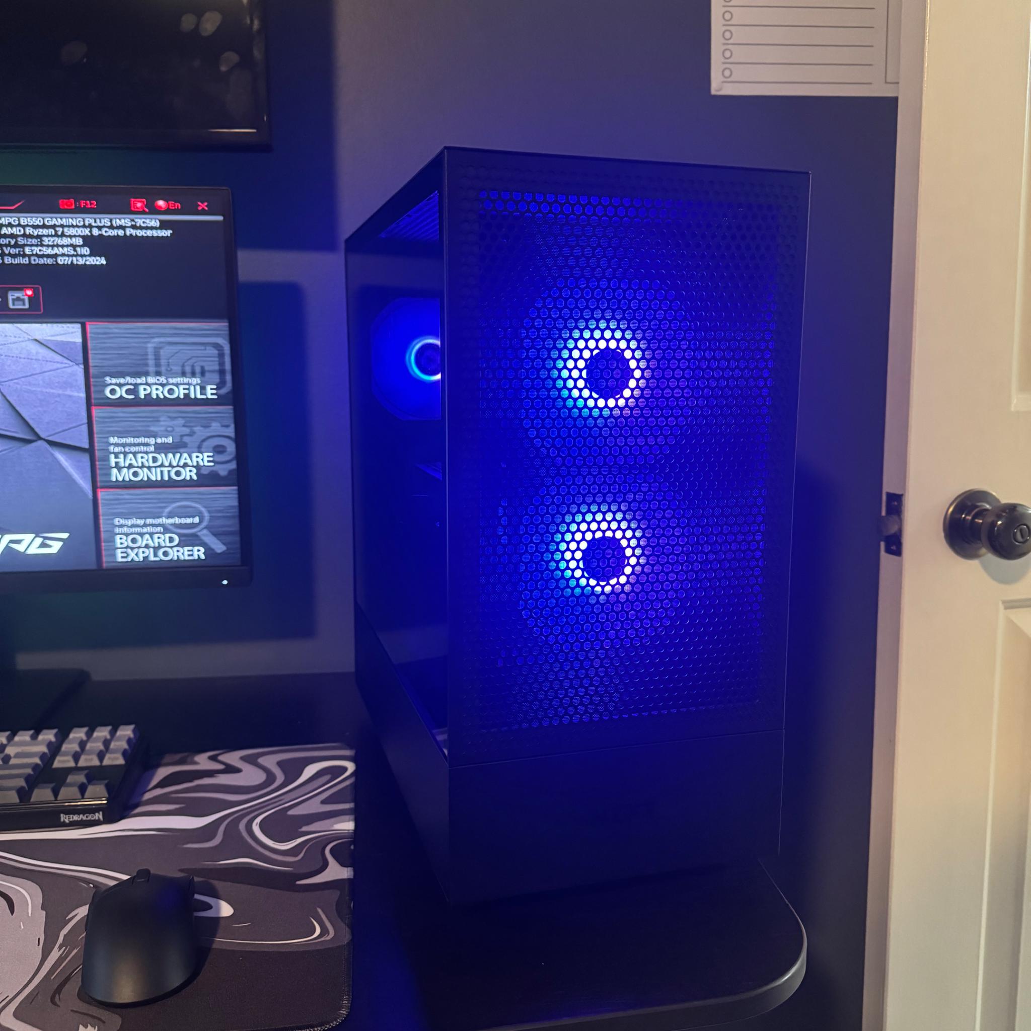 💻 Custom Gaming PC – RX 7800 XT | Ryzen 7 5800X | 32GB RAM | 1TB SSD