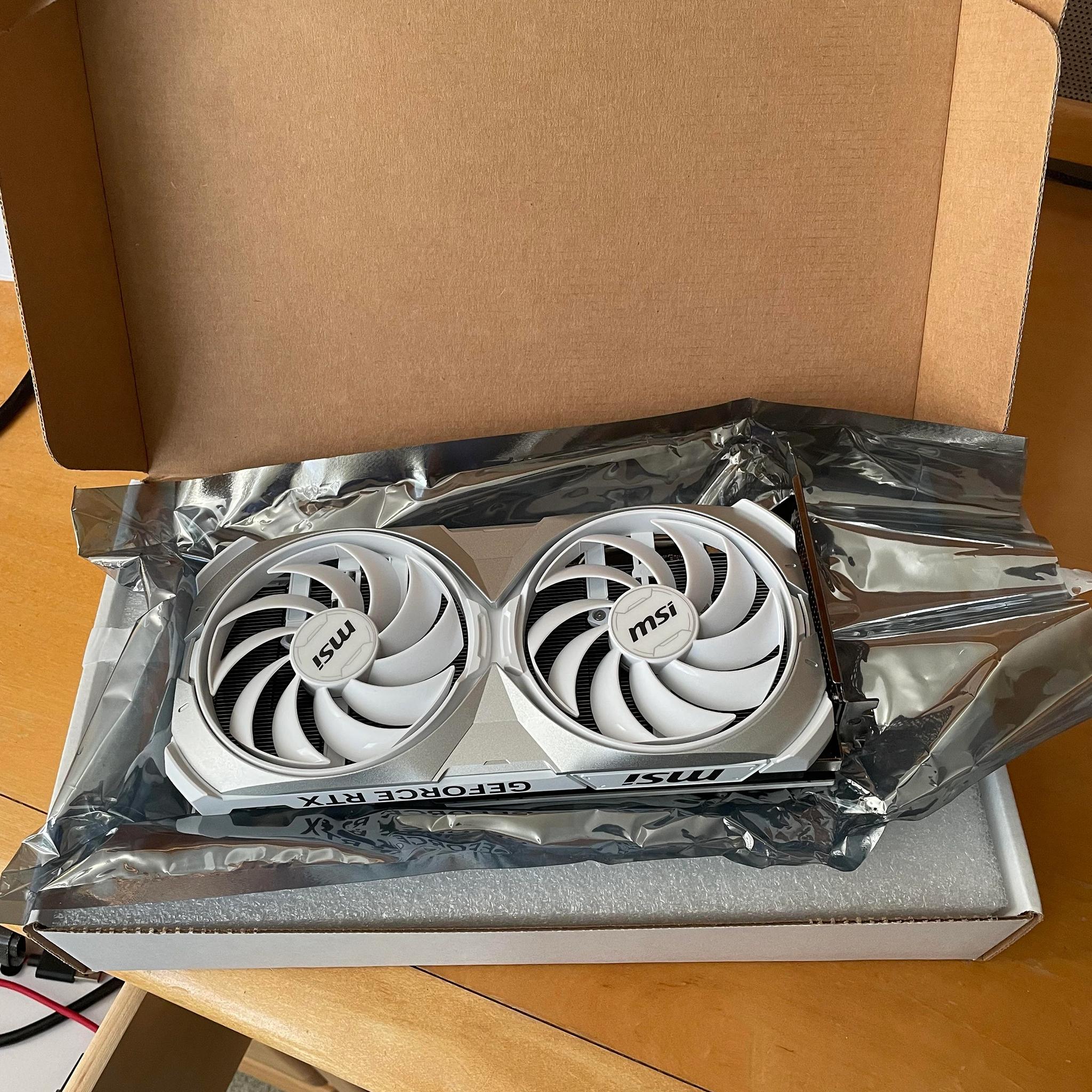 MSI Ventus 2X Geforce RTX 4070 12GB White
