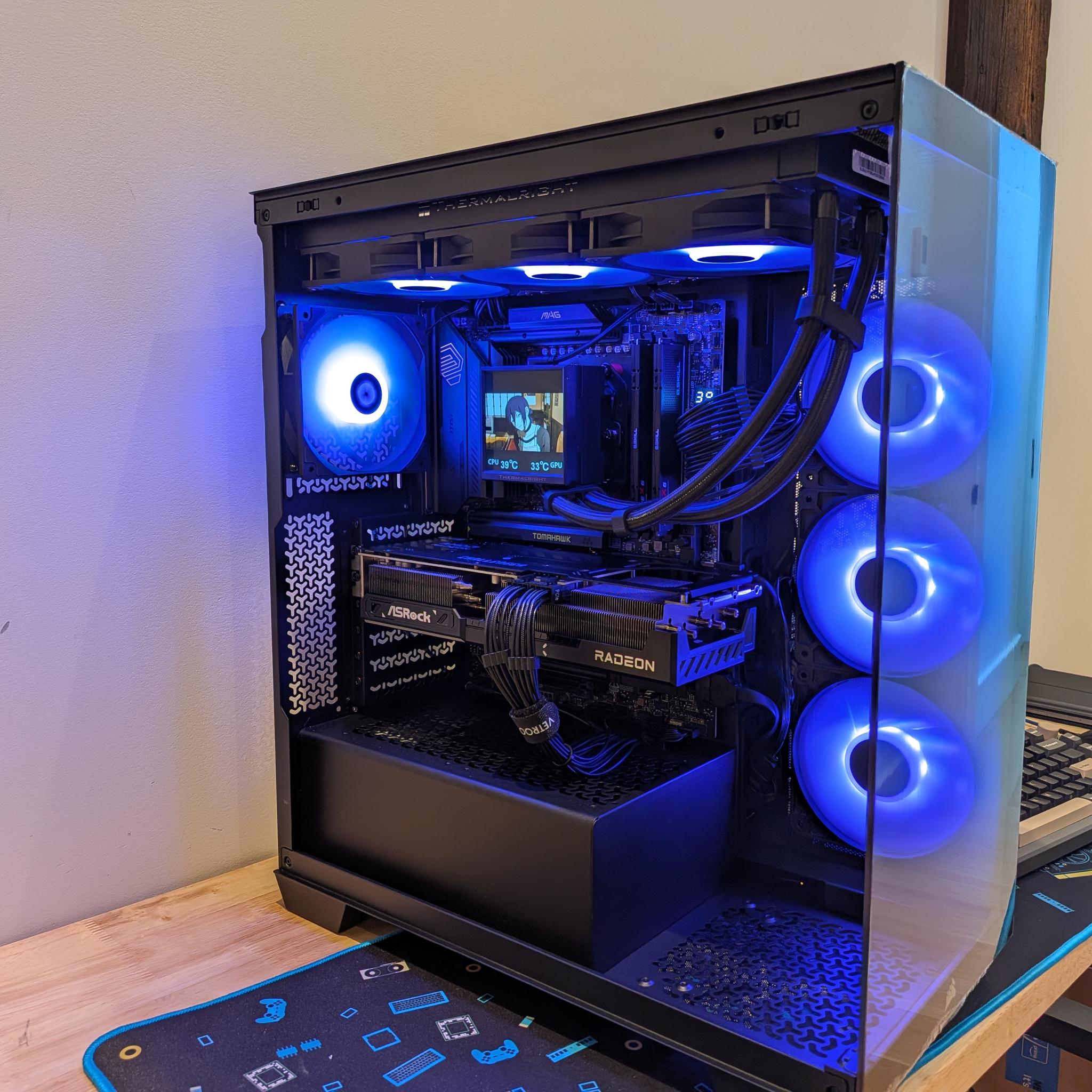 4K Centurion - RX 9070 XT, Ryzen 7 9800X3D, 64 GB DDR5 RAM, 2 TB Gen 4 NVME, Liquid Cooled, RGB