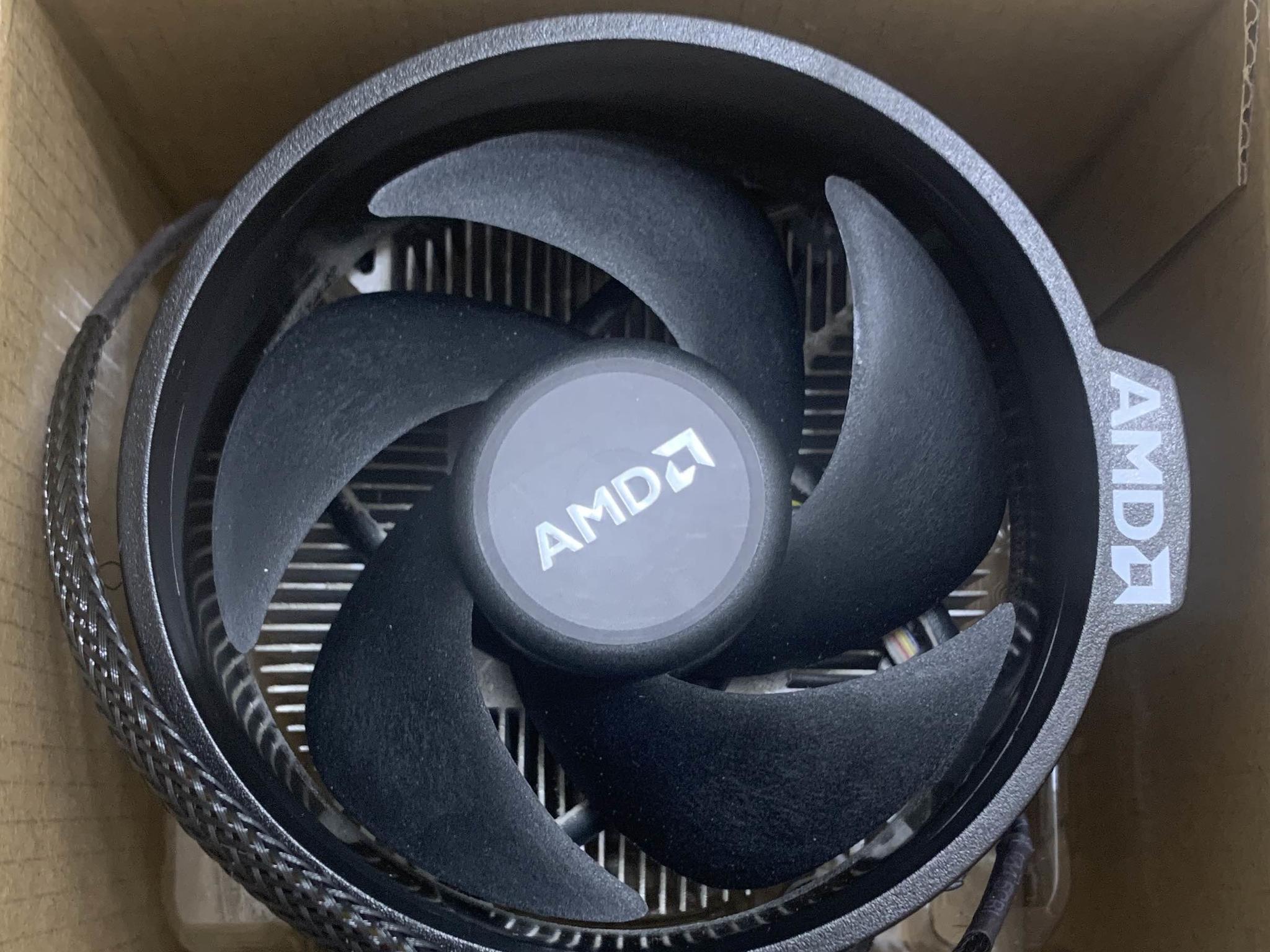 AMD Ryzen 5 3400G with cooler