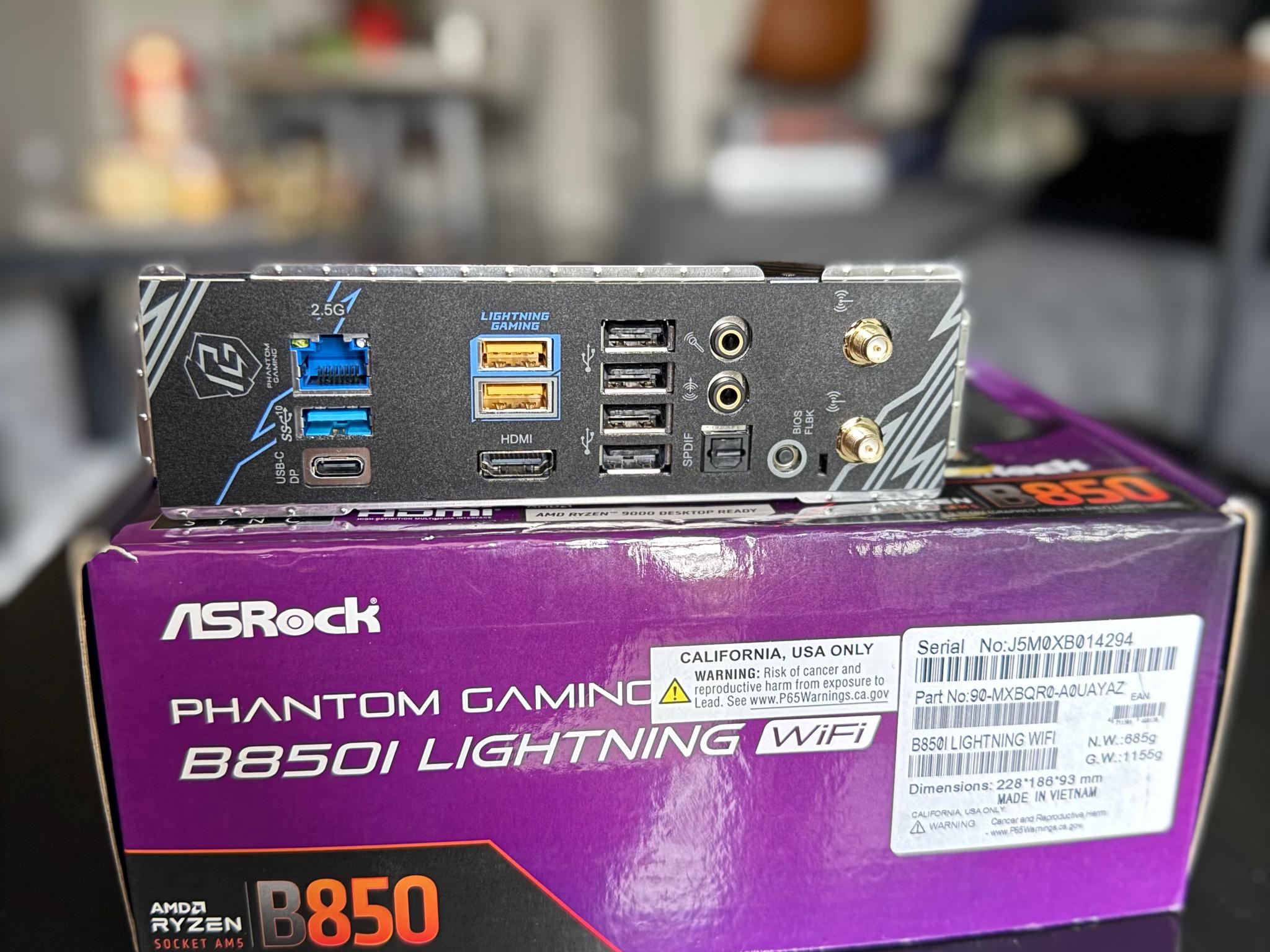Phantom Gaming B850i