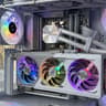 Black Cat Customs – Arctic Fang | Ryzen 7 7700X + 9070XT ❄️