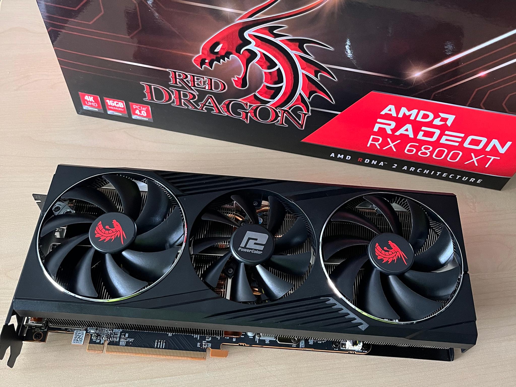 PowerColor Red Dragon OC 6800XT 16GB