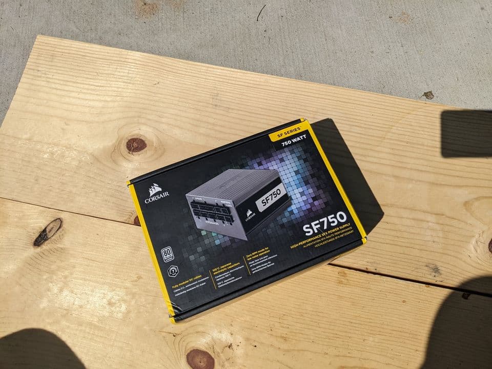 SFX Corsair SF750 Platinum Power Supply