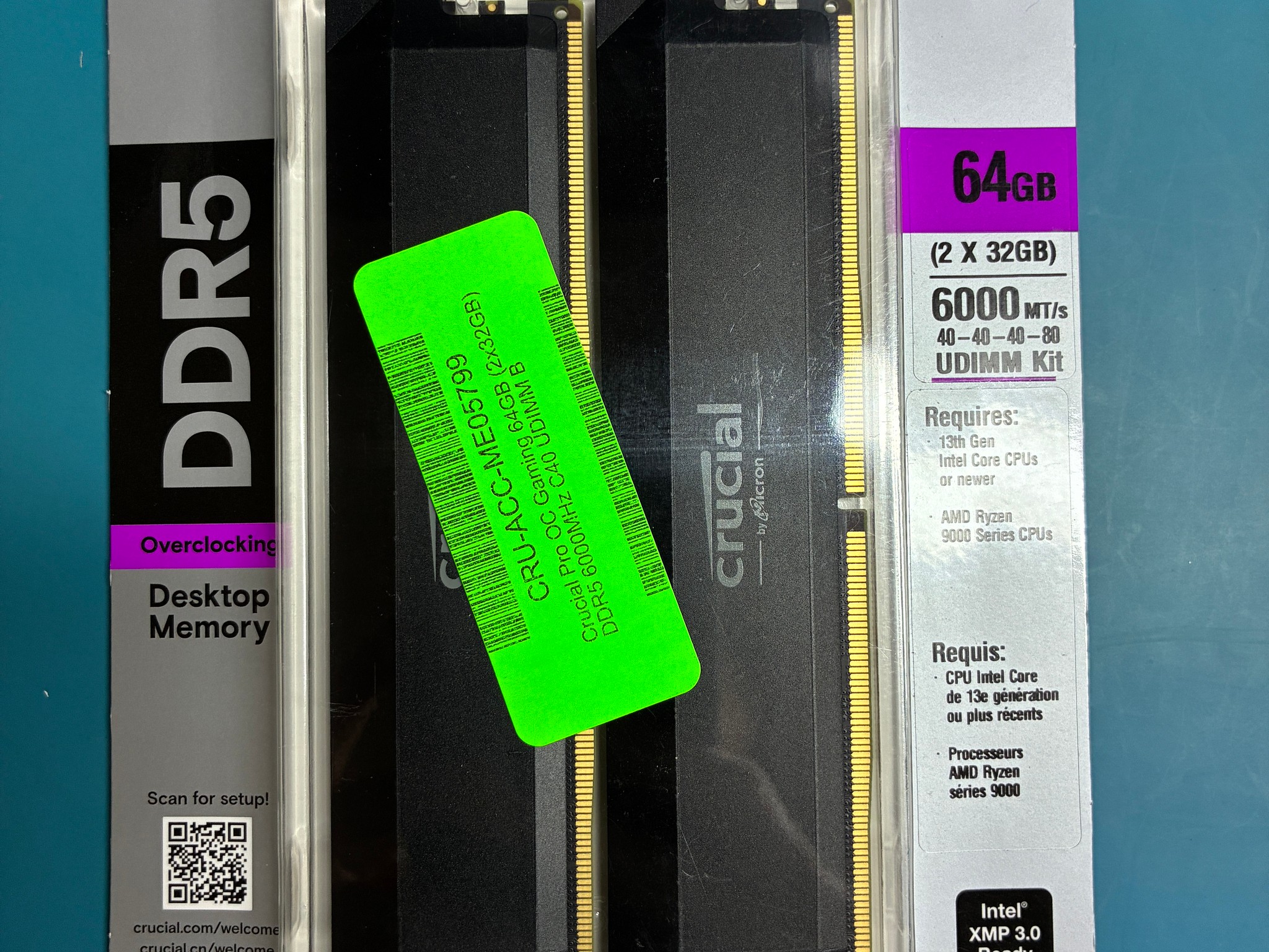 Crucial Pro DDR5 64GB kit (Memory)
