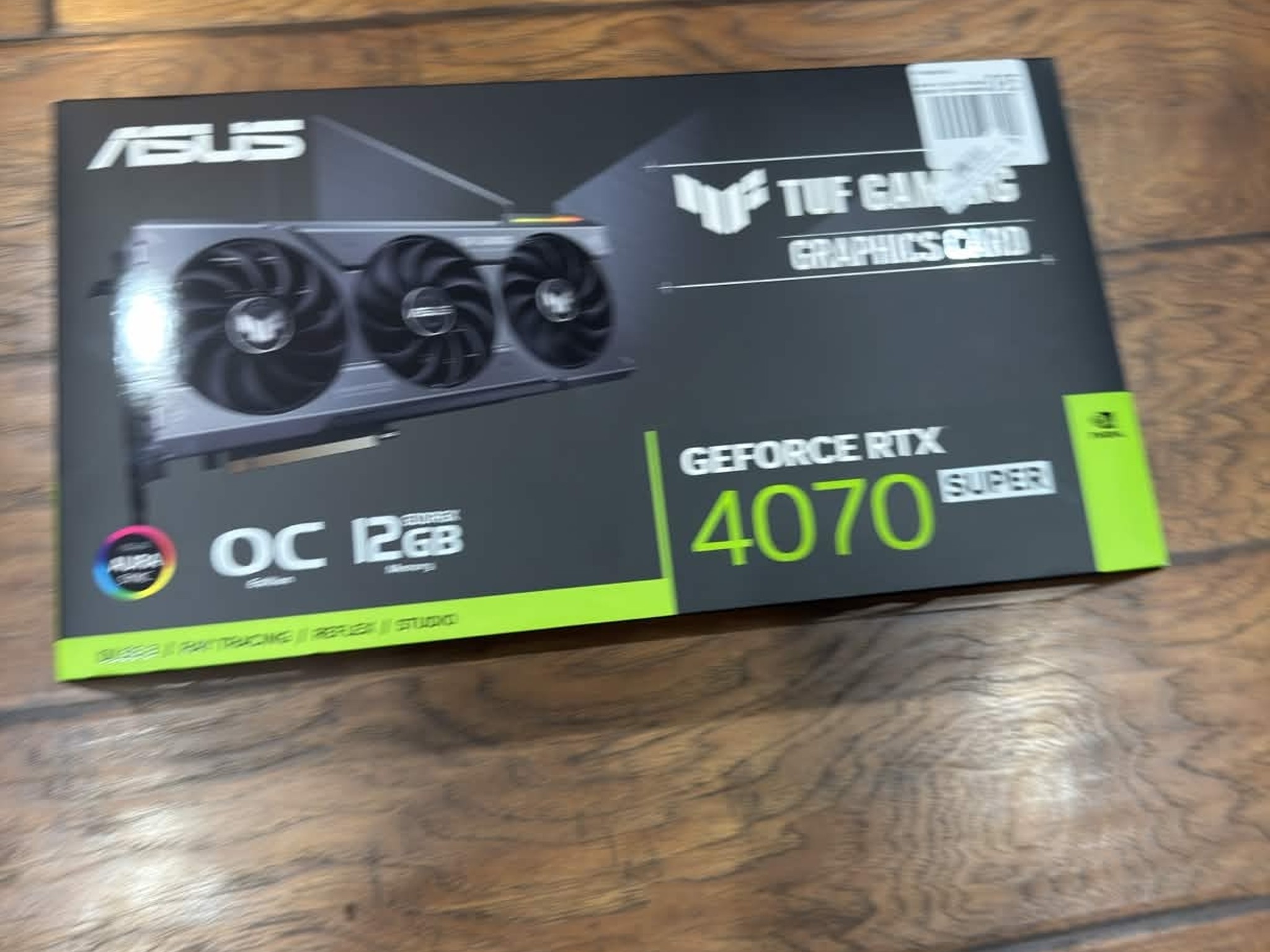 Asus TUF GAMING OC GeForce RTX 4070 SUPER