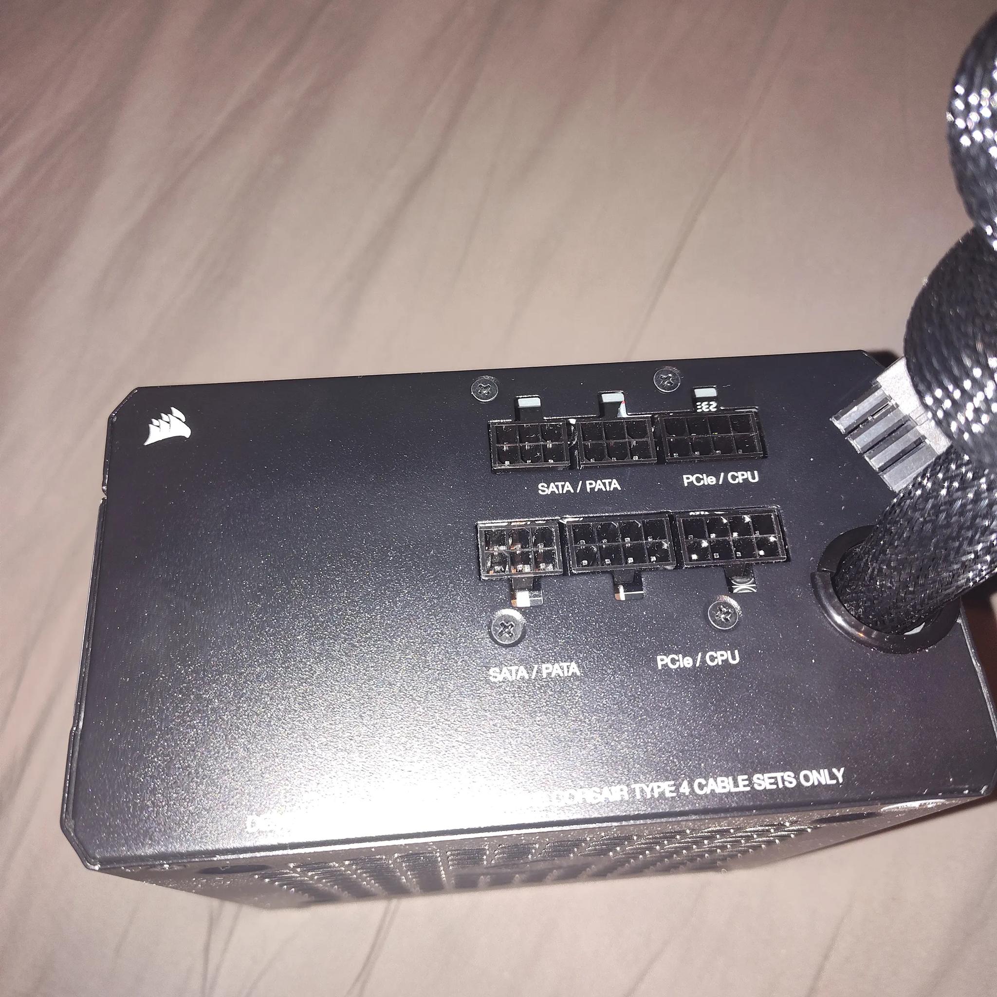 CORSAIR - CX-M Series CX750M Semi-Modular Low-Noise ATX Power Supply - Black