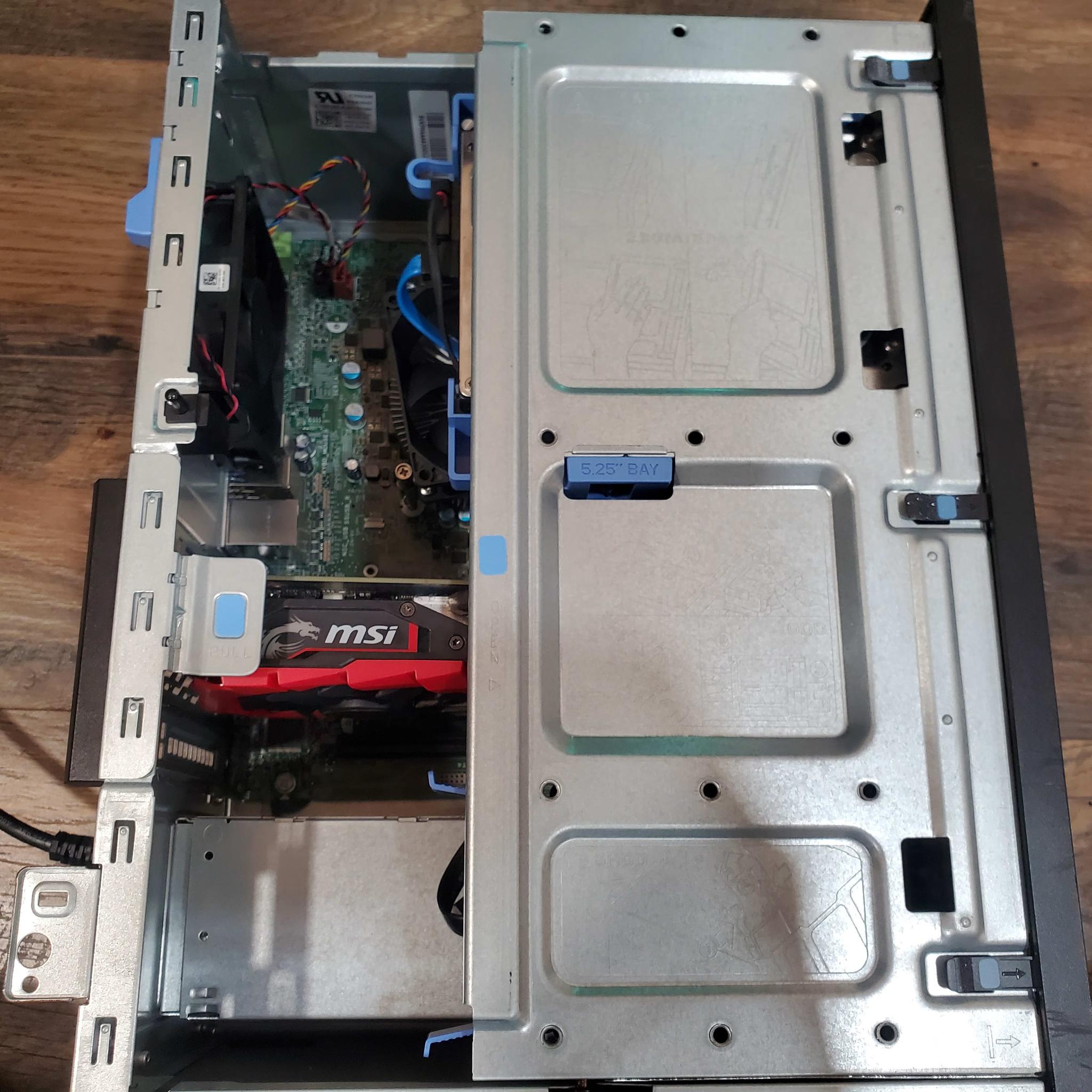 CLEARANCE: i5 6500, MSI 1050ti 4GB GX, 16GB RAM, 256GB SSD, 1TB HDD. Custom Gaming PC (White/Black)