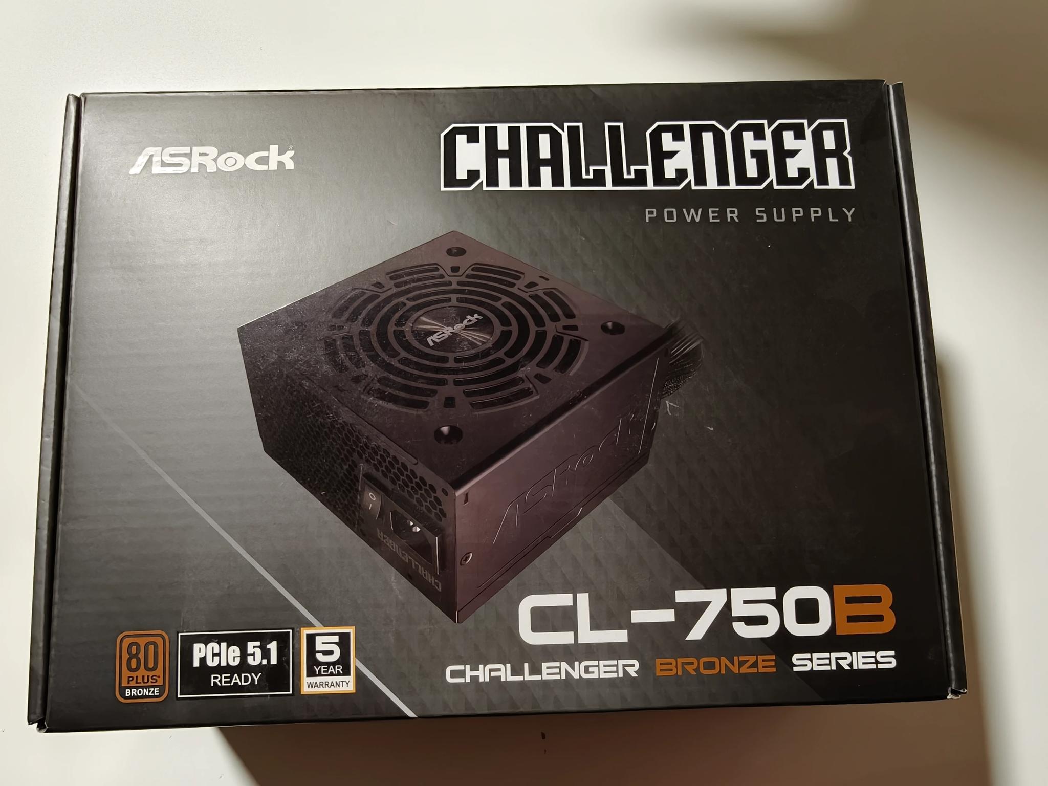 ASROCK 750W 80+ BRONZE