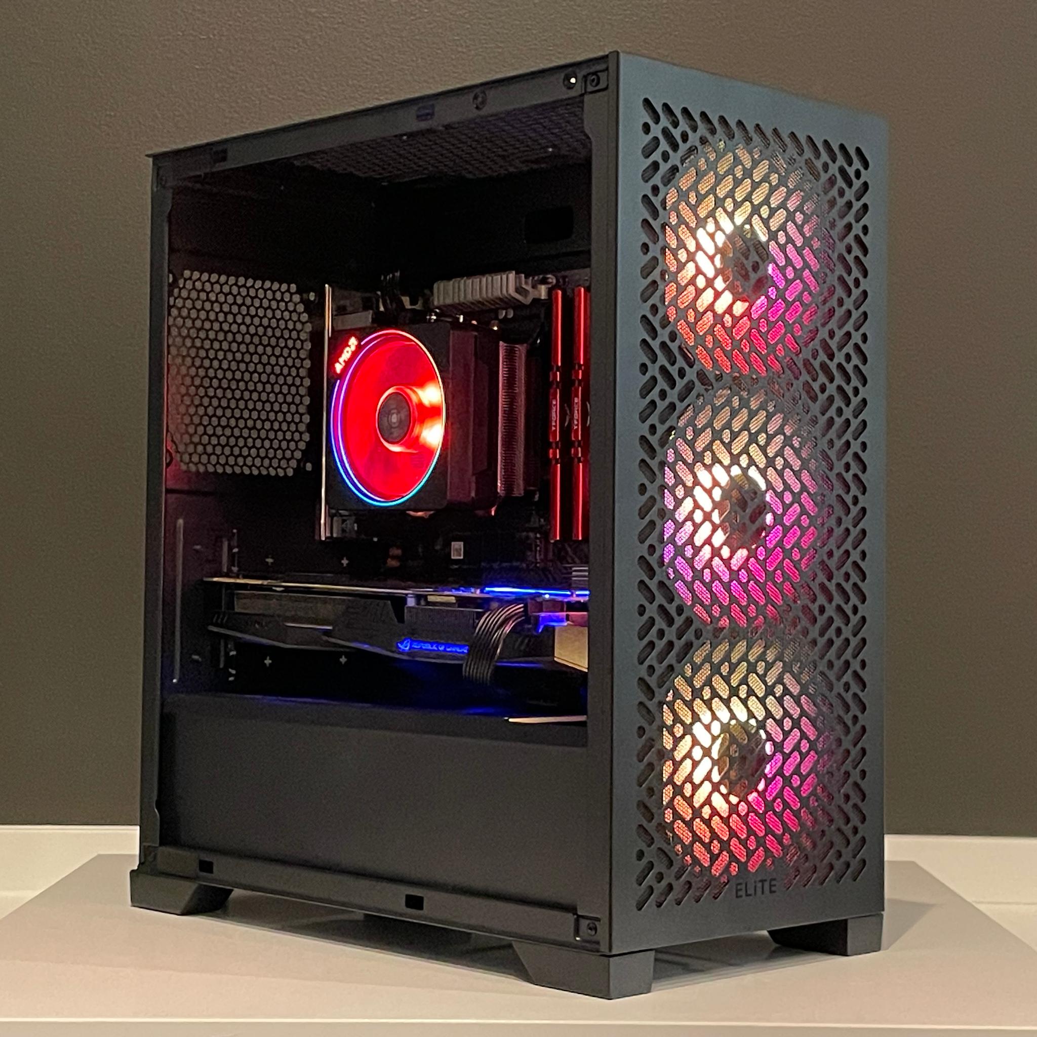 🌈🌈Budget Gaming PC| GTX 1070| Ryzen 5 2600| 16gb ram| 1TB NVMe| FREE SHIPPING🌈🌈