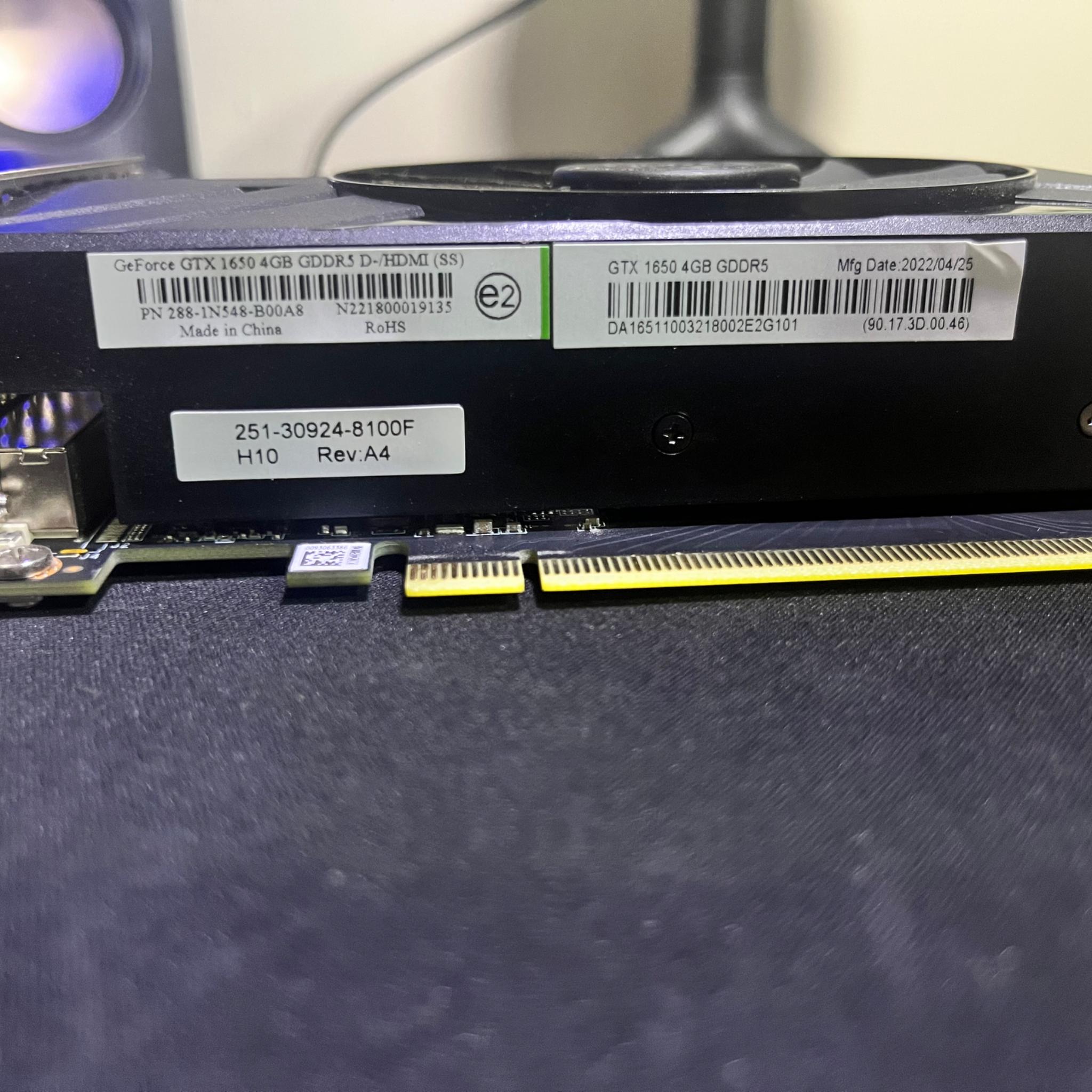 (PRICE DROP!!) GTX 1650 4GB GDDR5