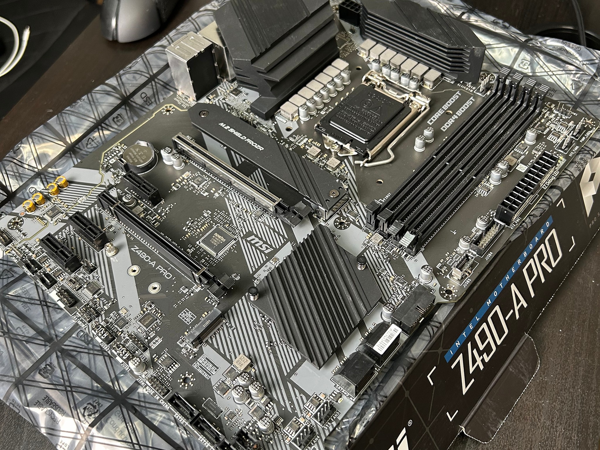 MSI Z490 A Pro Intel ATX Motherboard