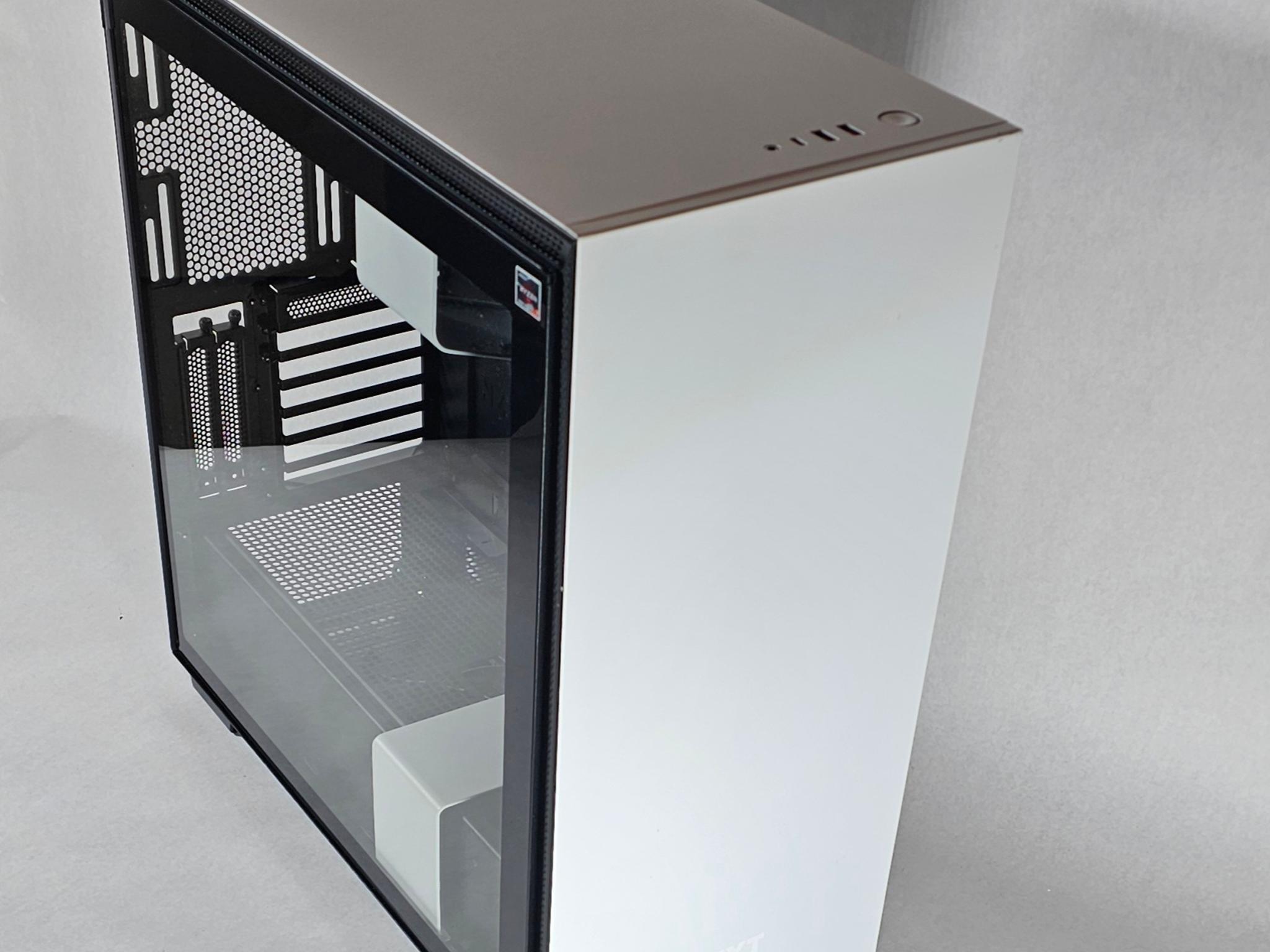 NZXT PC Case with Tempered Glass Side Panel and Front Mesh