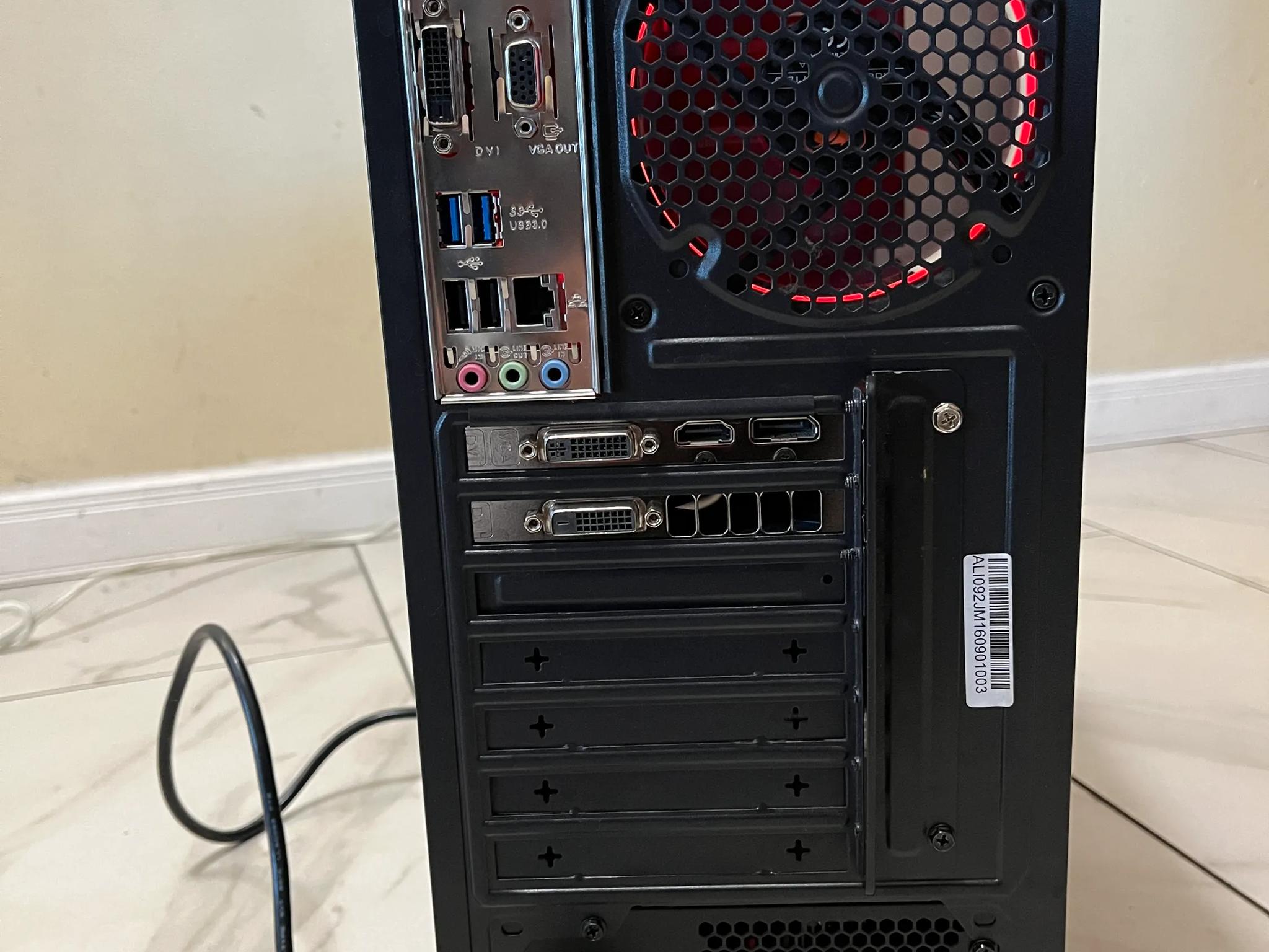 🔥 Budget Gaming PC – GTX 970, i5-7400, 16GB DDR4 RAM, 256GB SSD+1TB HDD, Fast & Powerful