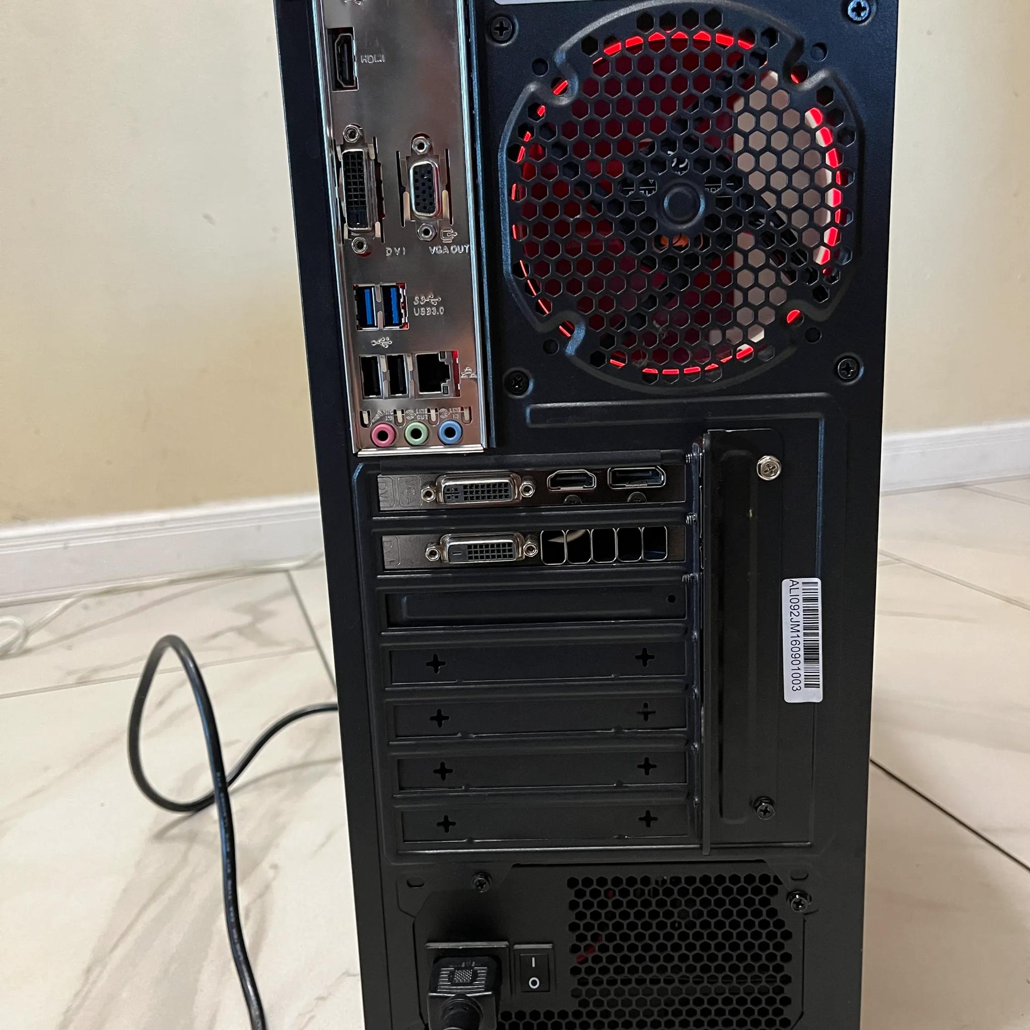 🔥 Budget Gaming PC – GTX 970, i5-7400, 16GB DDR4 RAM, 256GB SSD+1TB HDD, Fast & Powerful
